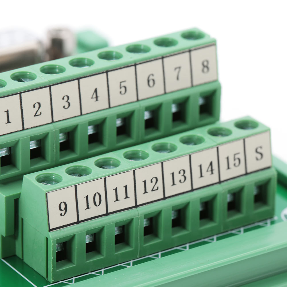 Db15-m6-klemmenblock Mit Doppeltem Weiblichen Stecker
