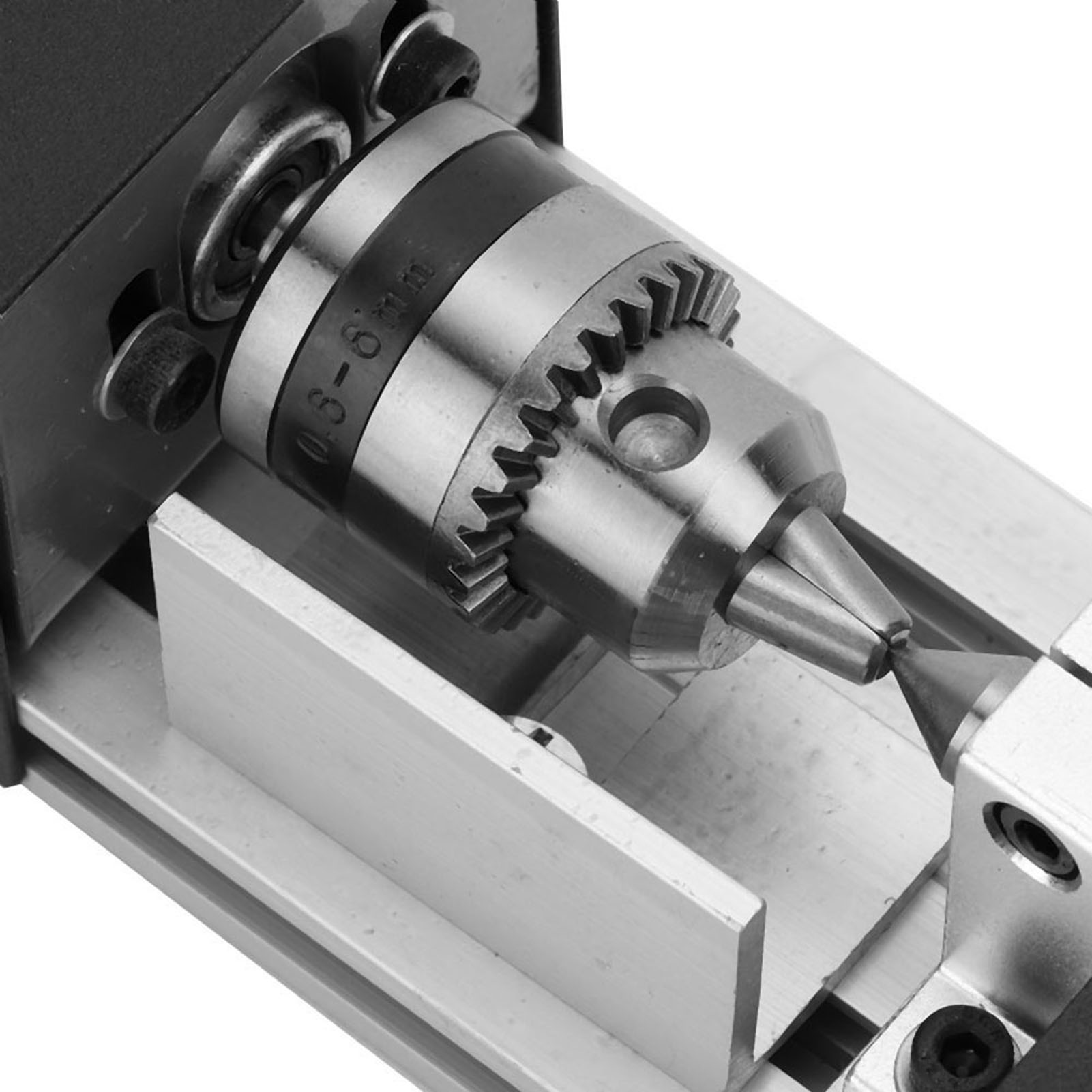 Mini-holzdrehbank Ganz Aus Metall Für Heimwerkerprojekte, Rosenkranzpolierbank, Bohrtisch