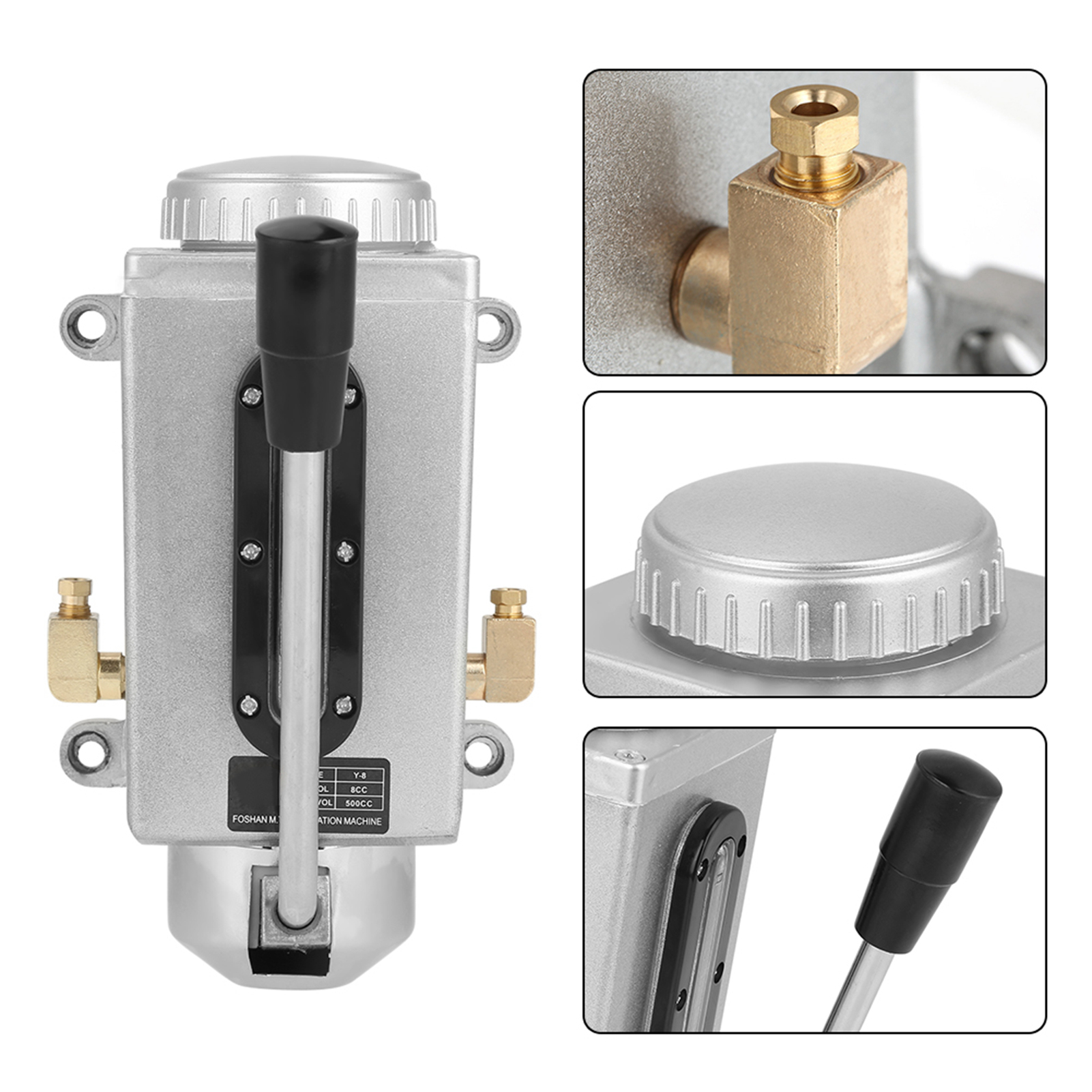 Y-8 Handschmierpumpe, Doppelter Y-8 4 Mm Auslass