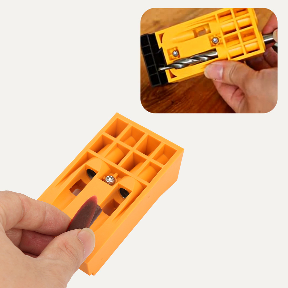 Neues Winkelbohrer-set Für Die Holzbearbeitung Mit A-förmigem Bohrer + C-förmiger Klemme