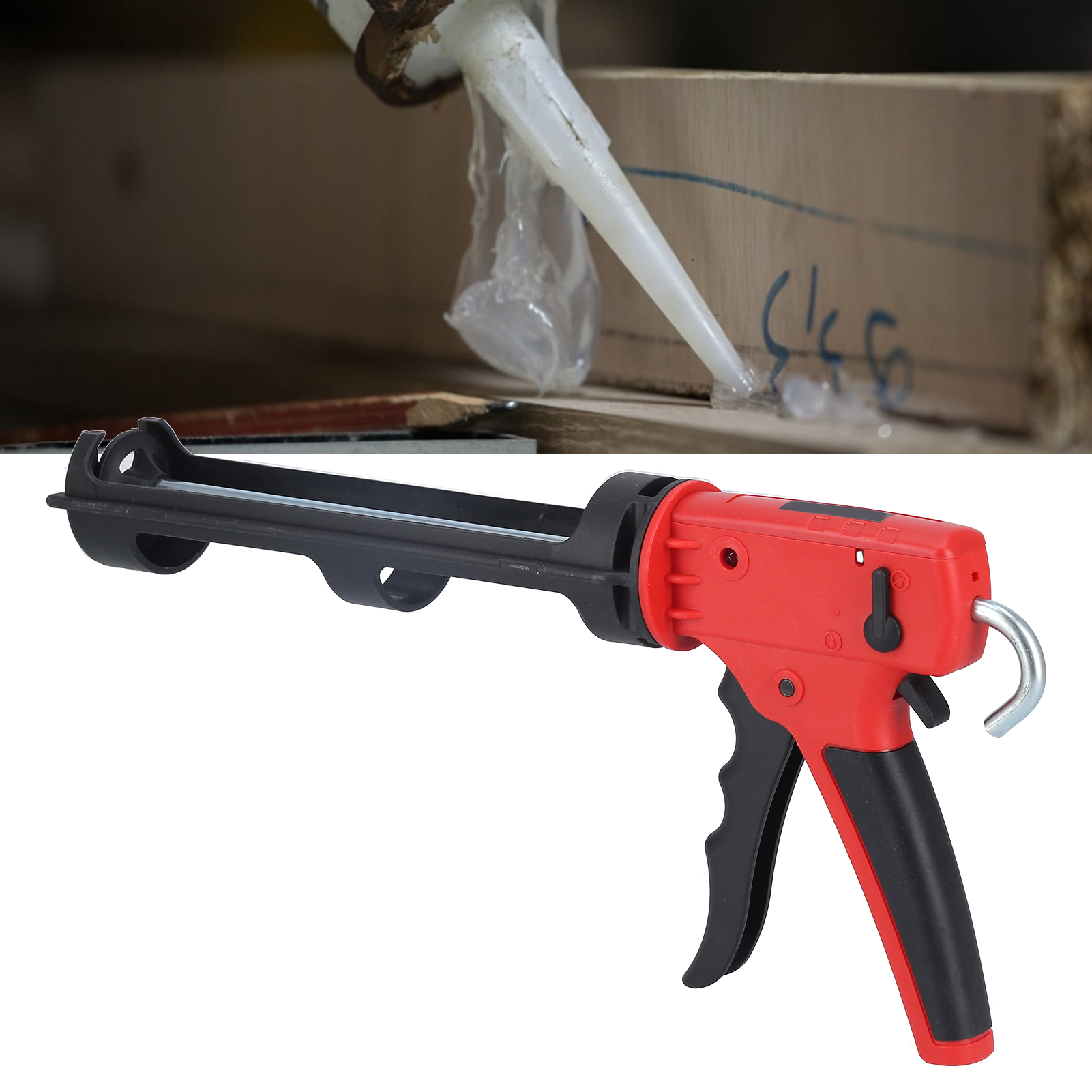 Dichtstoffapplikator, Glasklebepistole, Kartuschenpistole, Fugenpistole, Silikon-fugenpistole, Dichtstoffpistole.
