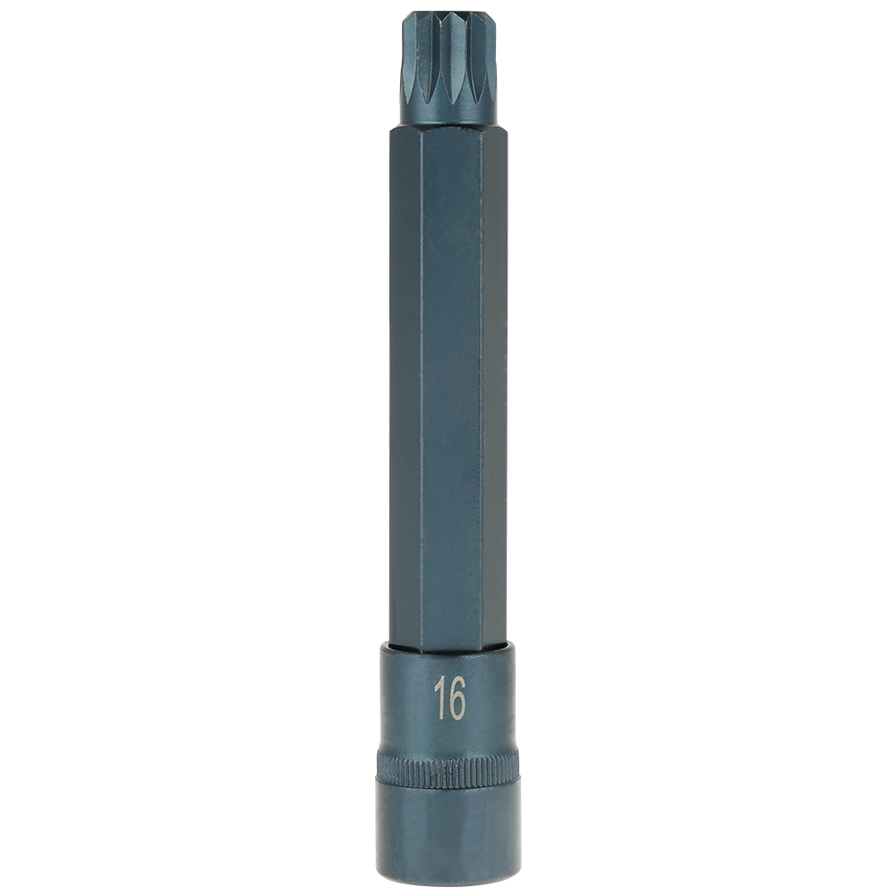 150 Mm Blau Beschichtete S2-dodekagonal-schraubendreherhülse