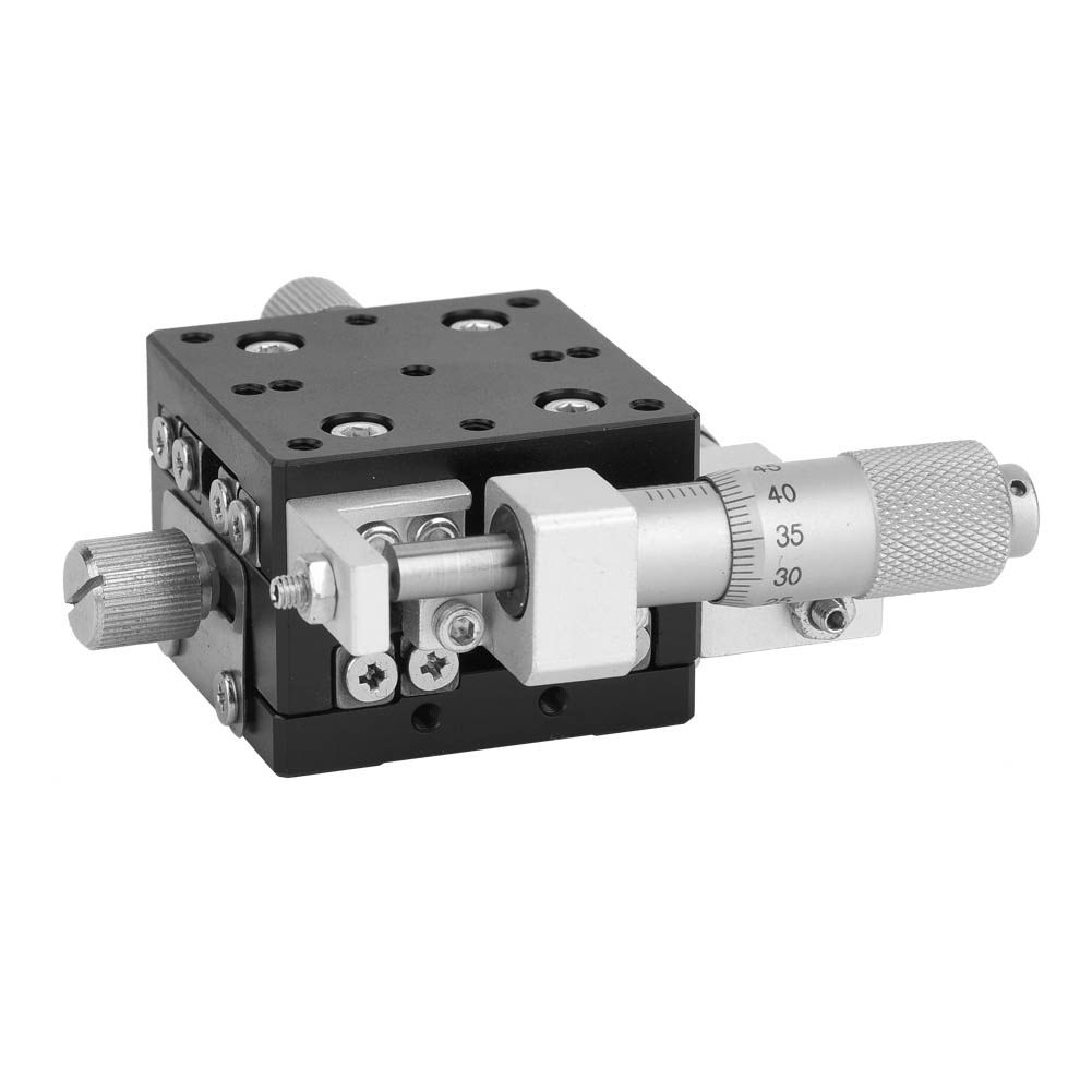 Xy-achsenplattform 4040mm Ly40-lm Manueller Feinverstellschlitten, Manuelle Bewegungsplattform Mit Einer Genauigkeit Von 0,01 Mm Und Einer Tragfähigkeit Von 29,4 N.