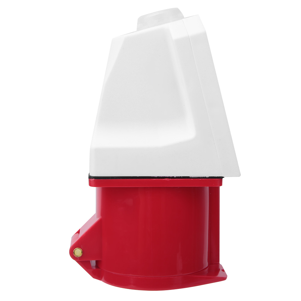 Bem-124 Ip44 Industrie-wasserschutzsteckdose (4 Löcher, 32 A) Stecker (380-415 V), Verkauft In Kartons Mit 10 Stück.