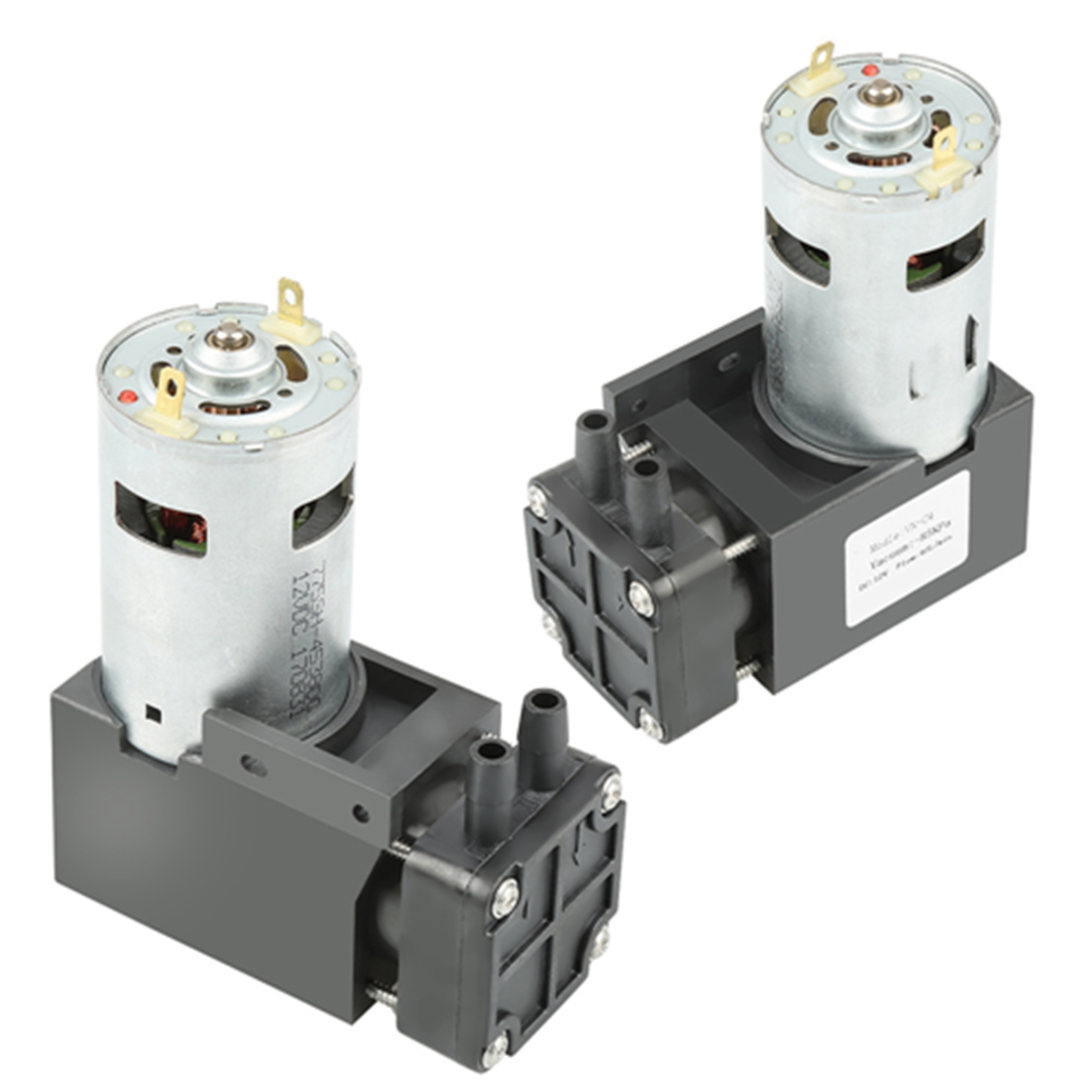 Miniatur-ölfreie Vakuumpumpe 40 L/min Vn-c4 -85 Kpa 12 V Dc