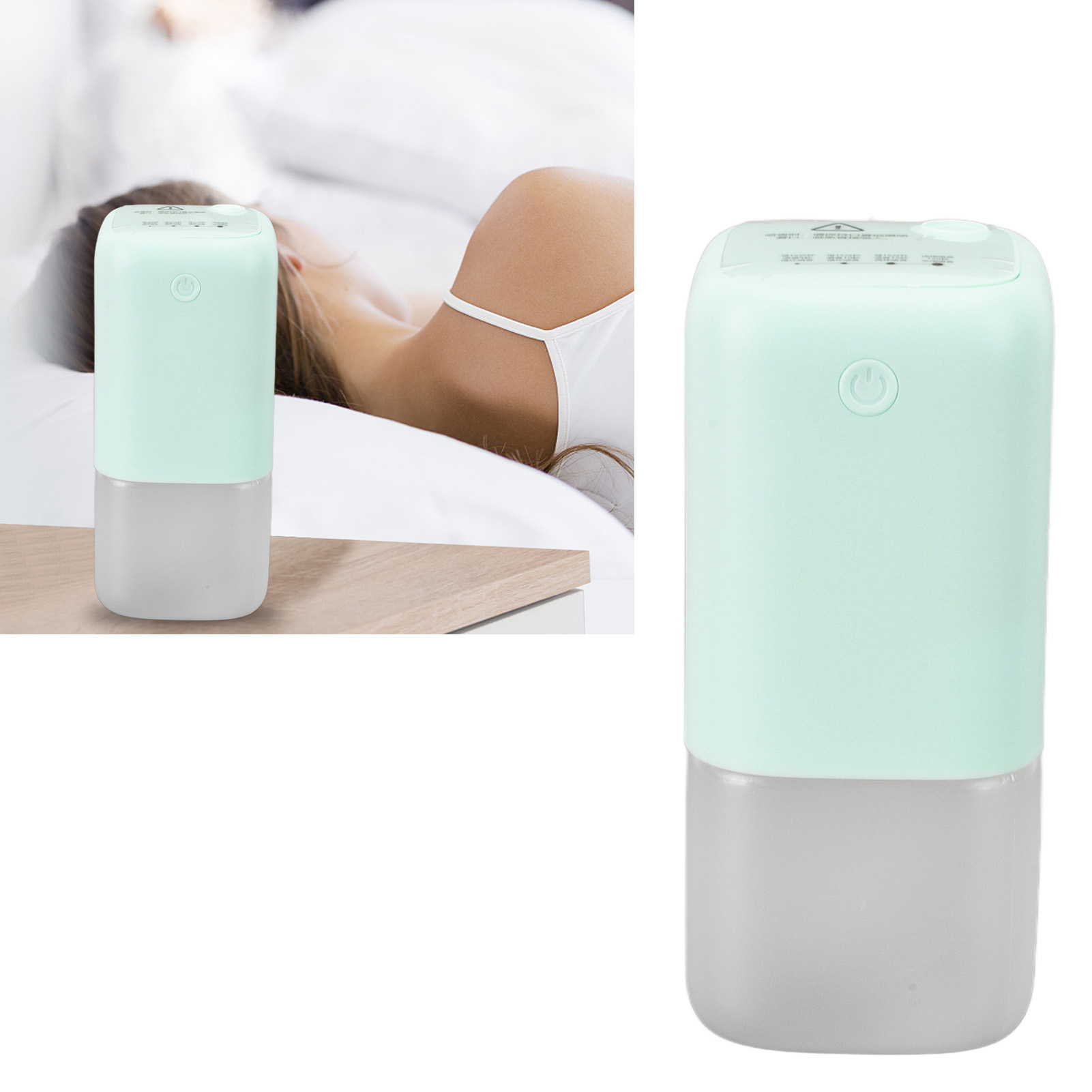 Automatischer Duftdiffusor (150 Ml), Ätherische Öle, 4-stufiger Duftverdampfer, Usb-aufladbar, Grün