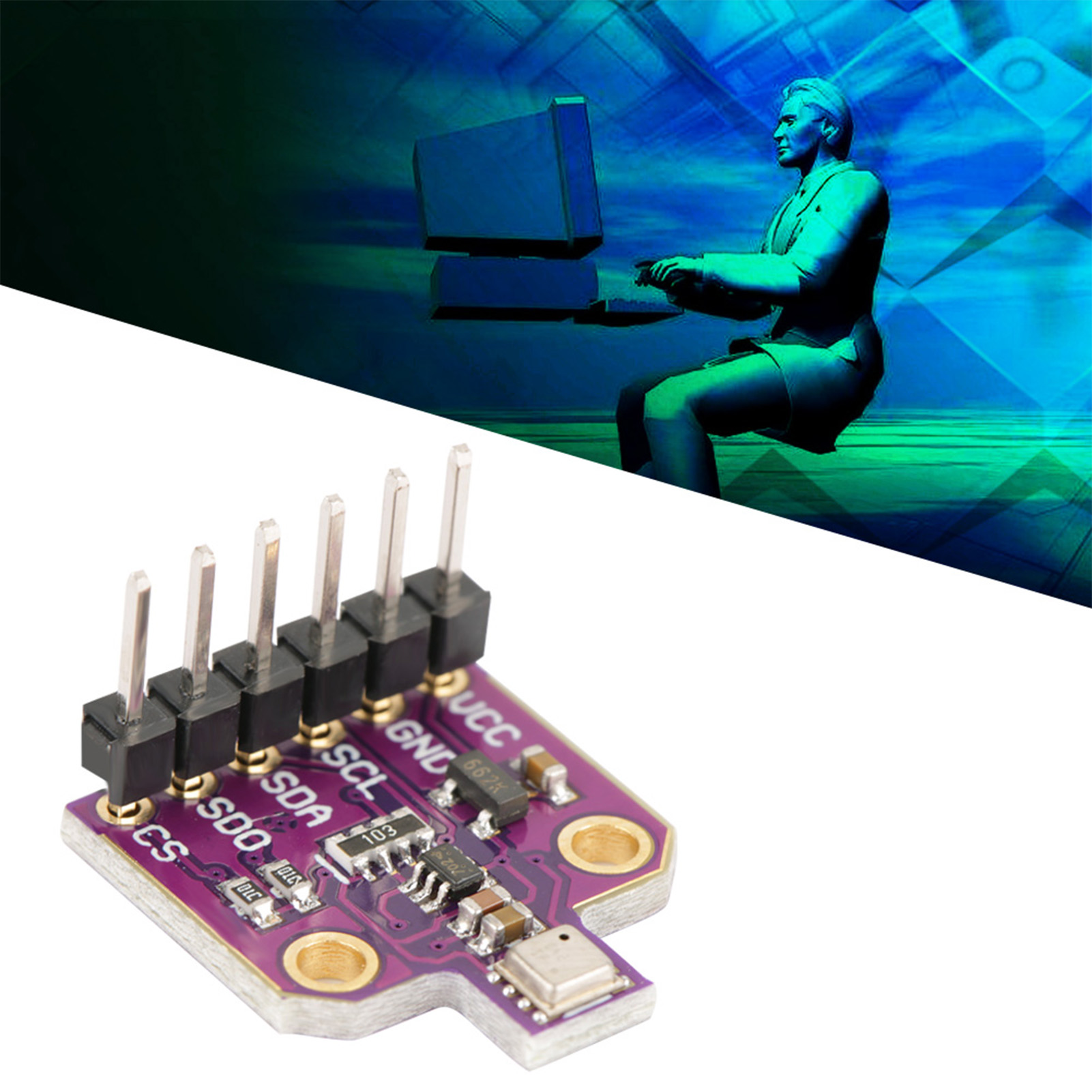 Bosch Cjmcu-680 Bme680 Temperatur-, Feuchtigkeits- Und Luftdrucksensor