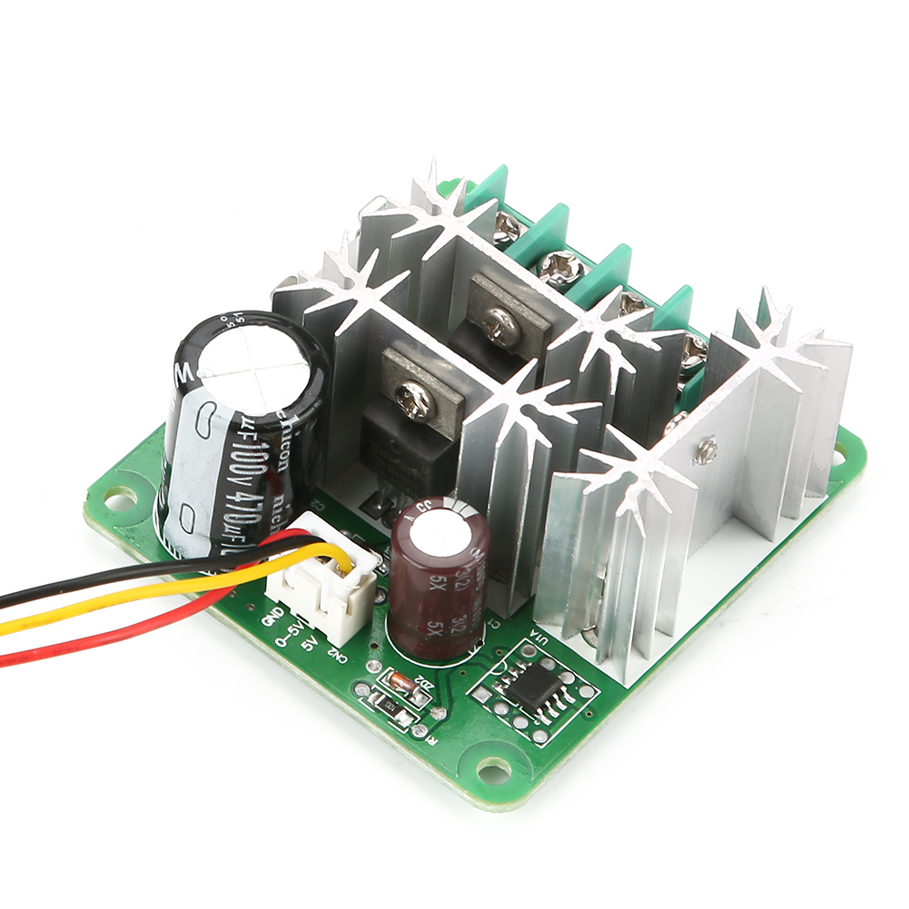 Stufenlos Regelbarer Gleichstrommotorregler, Universeller Pwm-drehzahlregler 6v-90v Für Gleichstrommotoren, 15a Programmierbare Logiksteuerung