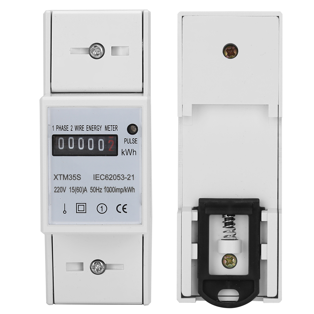 Einphasiger 2p-schienenzähler Xtm35s (a)