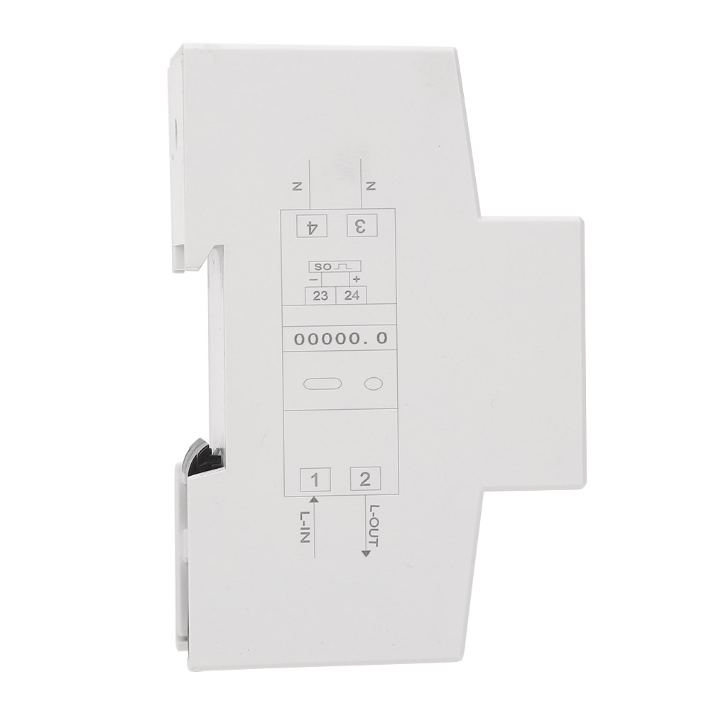 Neuer Einphasiger 2p-schienenzähler Xtm35s (a)