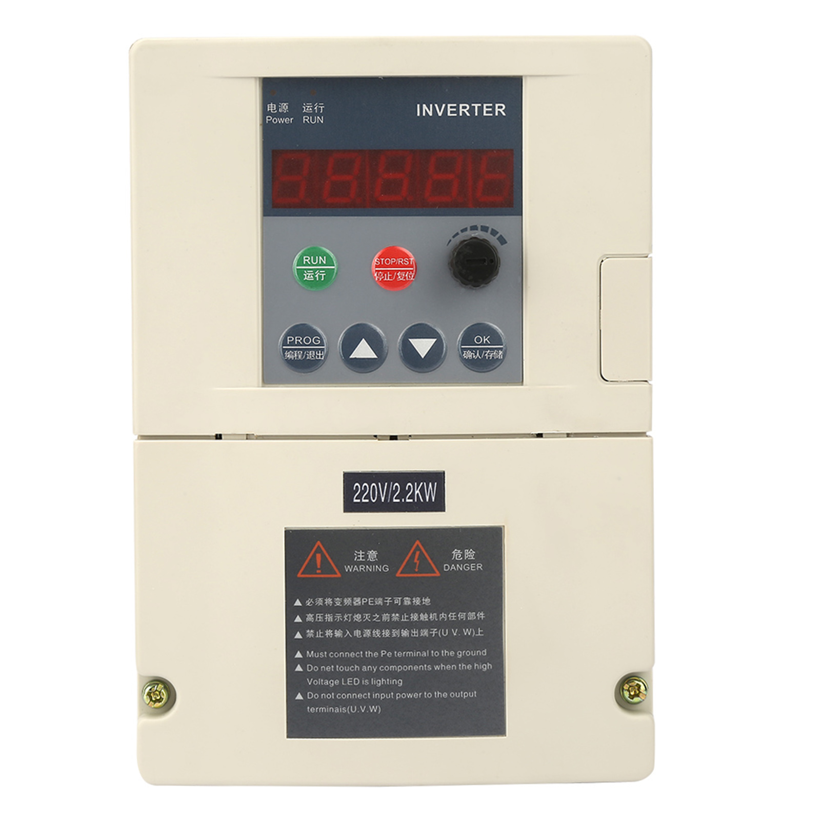 Miniatur-universal-frequenzumrichter, 220 V, 2,2 Kw, Einphasiger Eingang, Dreiphasiger Ausgang