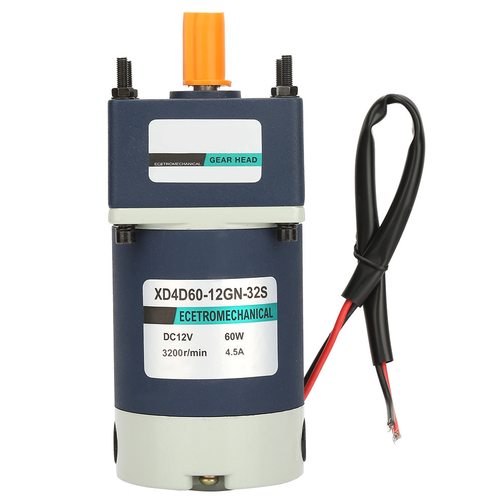 12v 60w Permanentmagnet-gleichstrommotor Mit Getriebe Xd4d60-12gn-32s