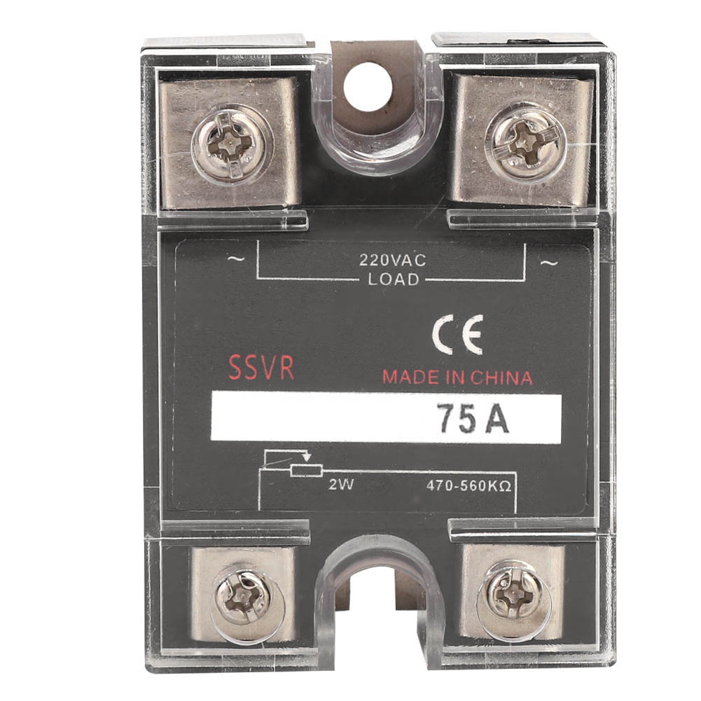 Berm-r 75a Einphasen-halbleiter-spannungsregler (ssvr), Potenzialregler, 470–560 Kω Last, 220 V Ac