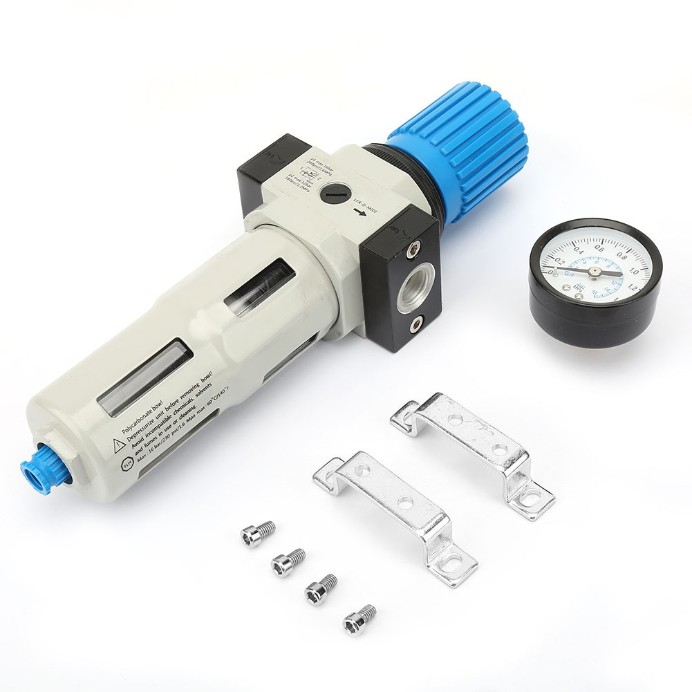 Druckminderungsventil Für Lfr-1/2-midi-filter, Nenndruck 1,6 Mpa, Aluminiumlegierung, G1/2 Innengewinde.