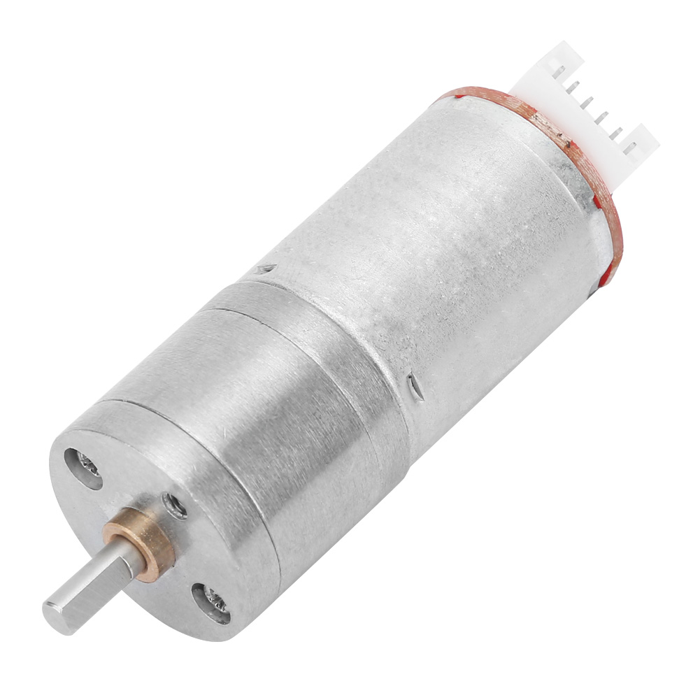 25ga371 Gleichstrommotor Mit Encoder, Drehzahlmessscheibe, Hohe Leistung, Hohes Drehmoment, 12 V
