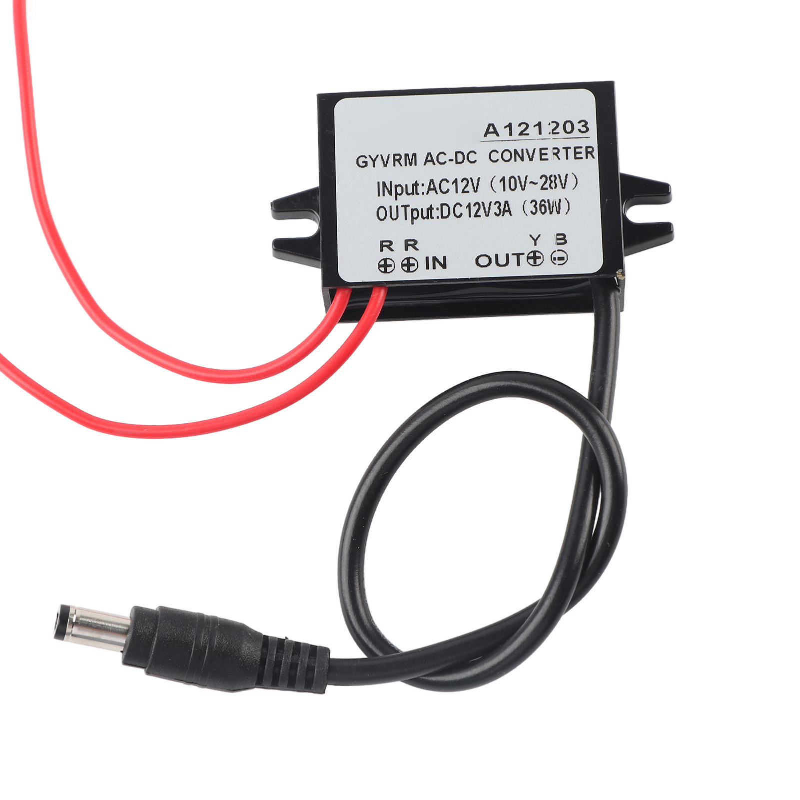 Ac12v Zu Dc12v Stromwandler (kunststoffausführung)