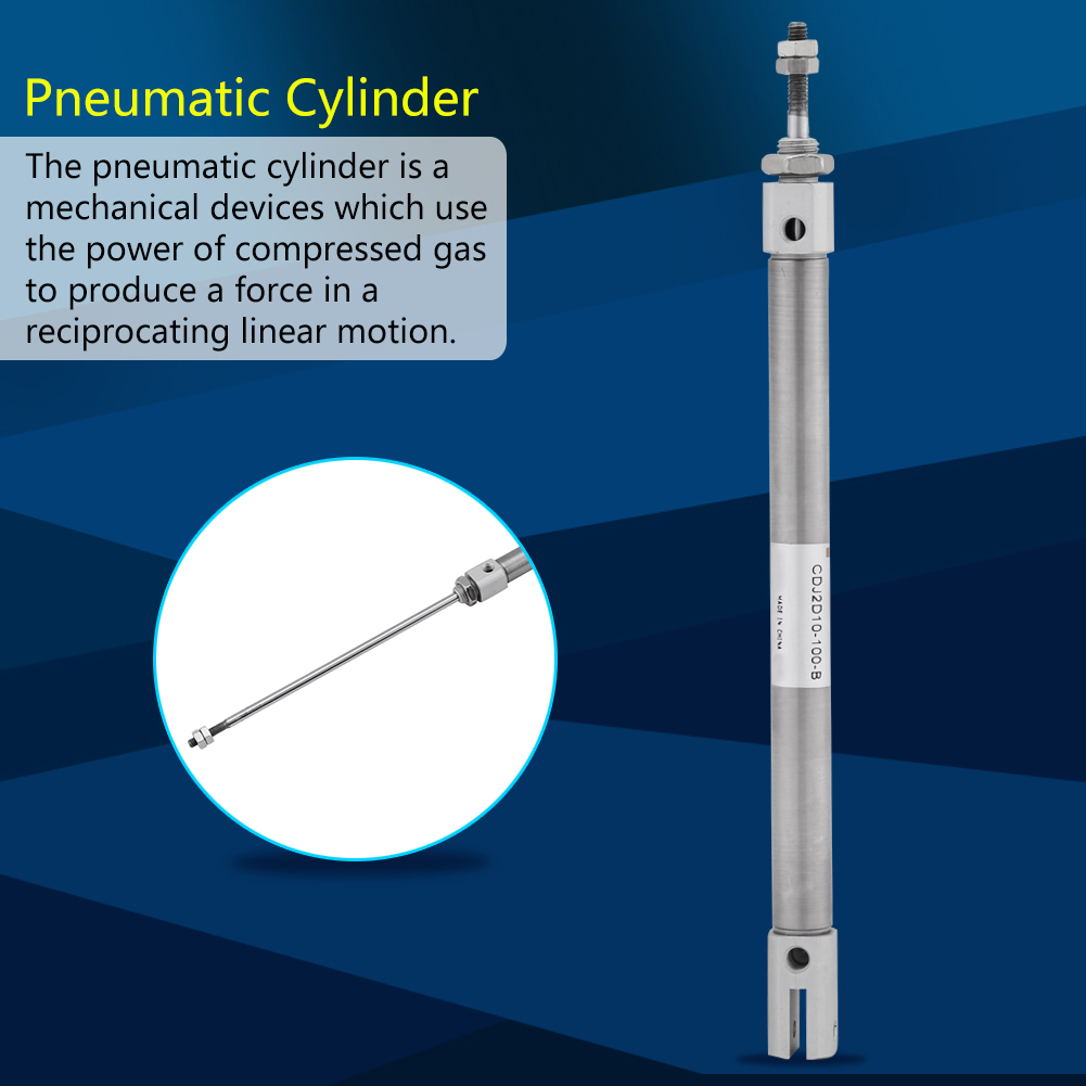 Smc Cdj2d10-100 B Typ Edelstahl-minizylinder