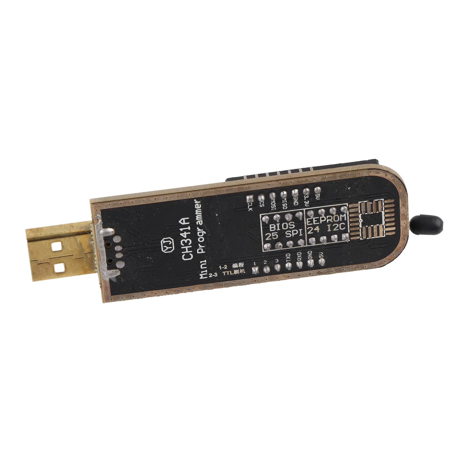 Sop8-testklemme + Ch341a Goldversion + 1,8-v-adapter + Sop8-zu-dip8-gravierwerkzeug