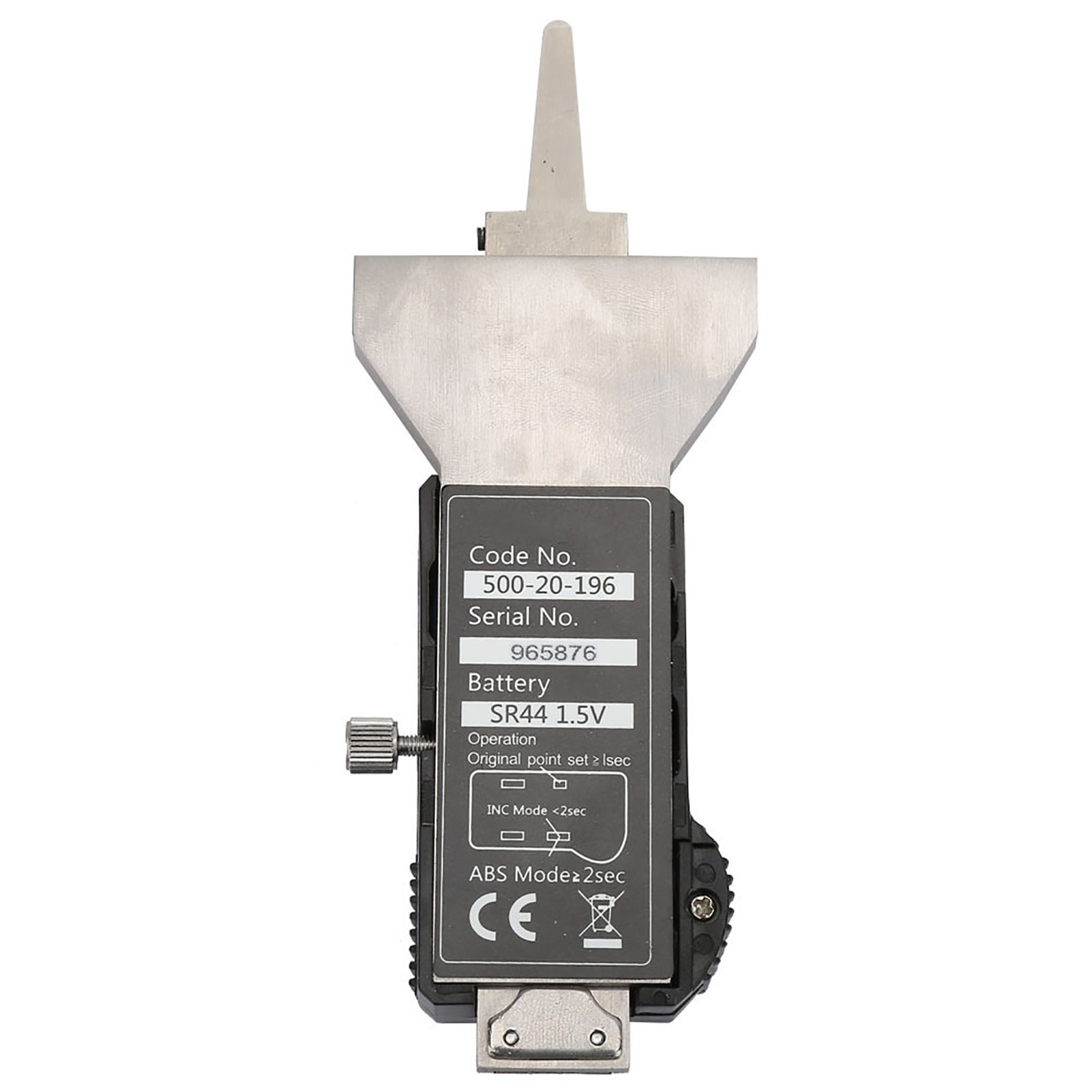 Integrierter Reifentiefenmesser Aus Edelstahl, 0-25 Mm, 0,01 Mm, Mit Digitalanzeige.
