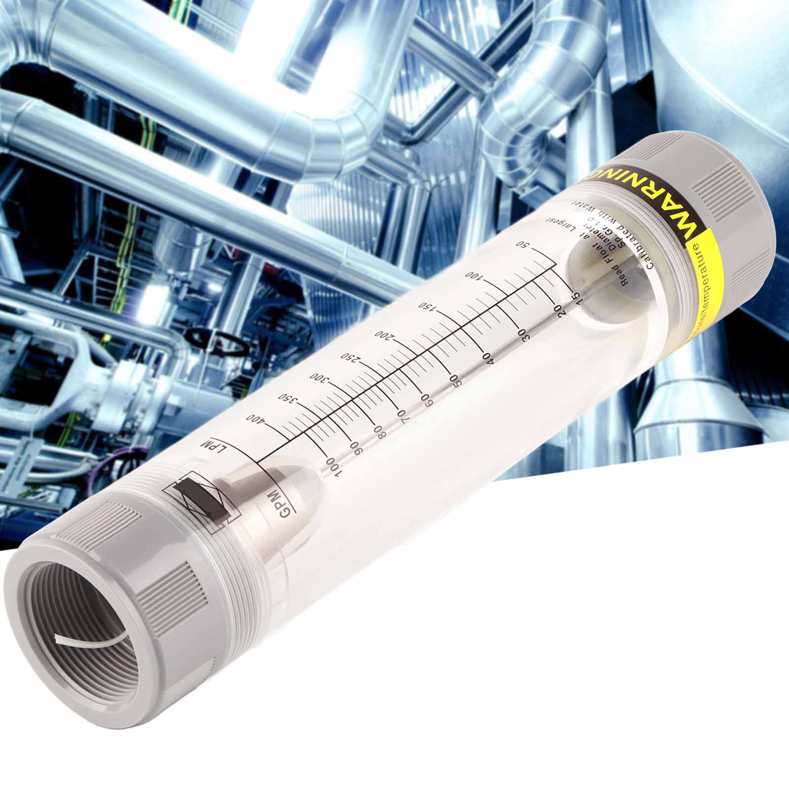 Rohrdurchflussmesser Lzm-40g, G1-1/2"-innengewinde, Durchflussmesser Aus Acrylglas Für Flüssigkeiten