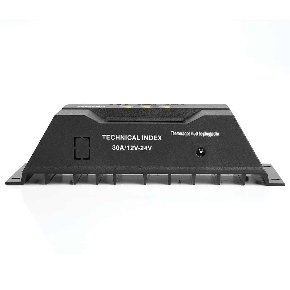 Intelligenter Pwm-laderegler Für Solarmodule, 12v/24v Generatorspannung Und -strom