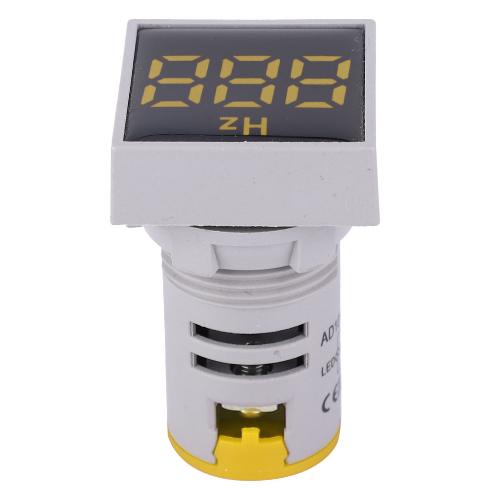 Quadratische Digitale Led-frequenzanzeige Ac100-380v 20-75hz