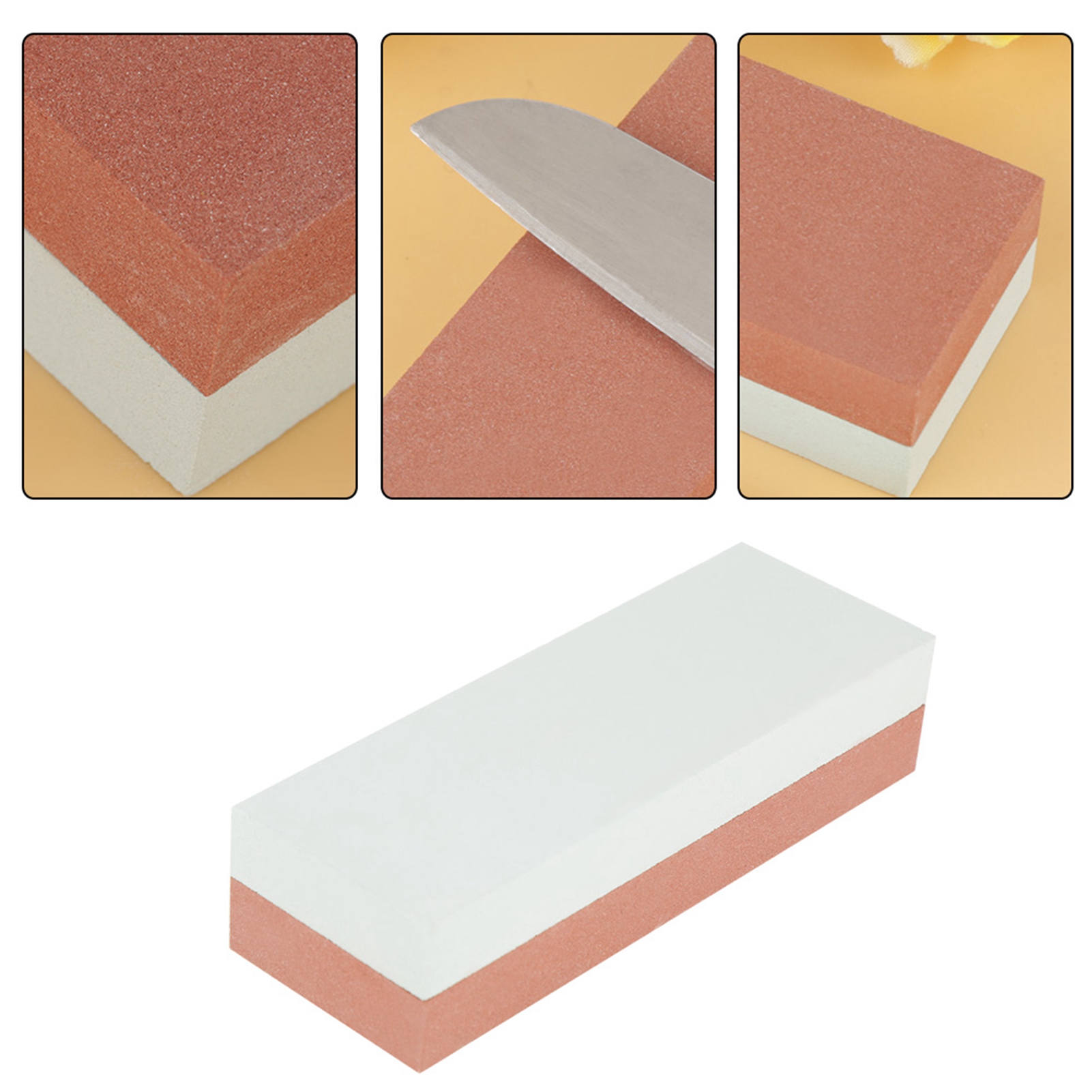 Grüner Schleifstein Aus Kohlenstoff Und Korund, 100 X 35 X 22 Mm