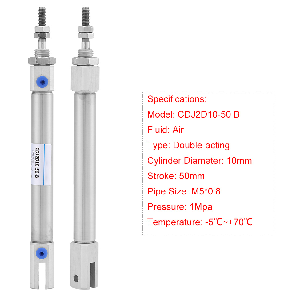 Smc Cdj2d10-50 Mini-zylinder Typ B Aus Edelstahl