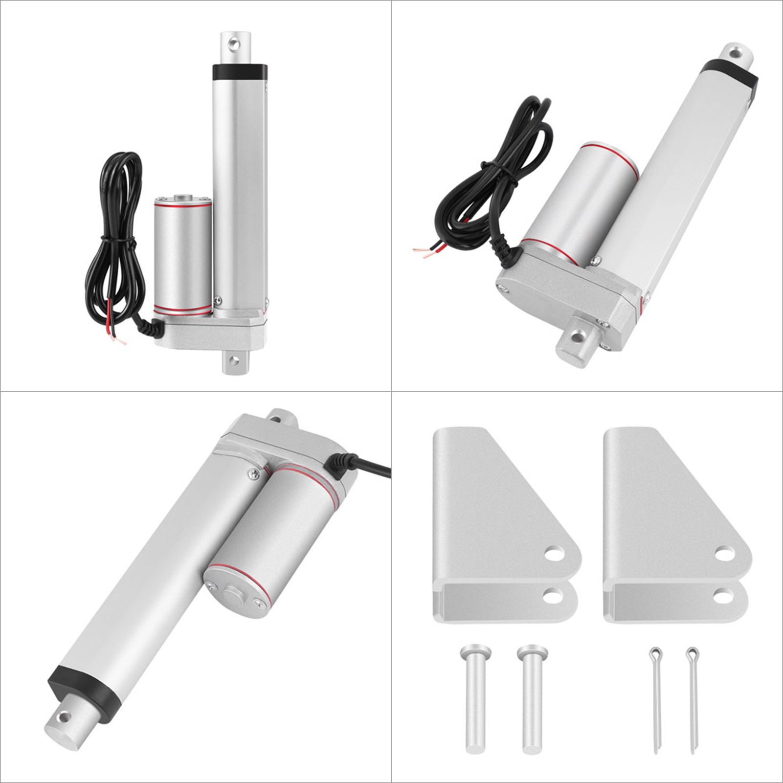12-v-linearteleskopstange Mit 100 Mm Hub