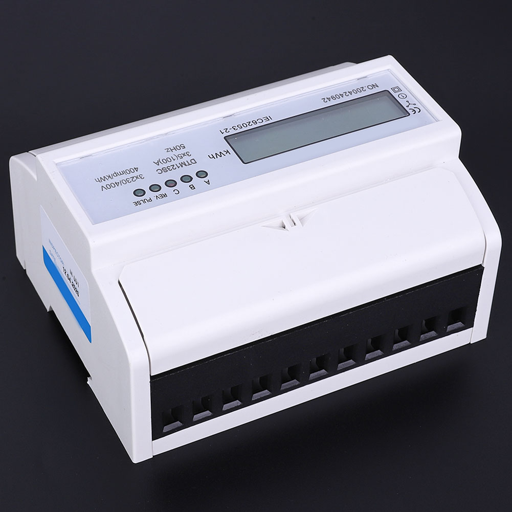 Dreiphasen-energiezähler Dtm123sc Mit Lcd-anzeige 5-100 A