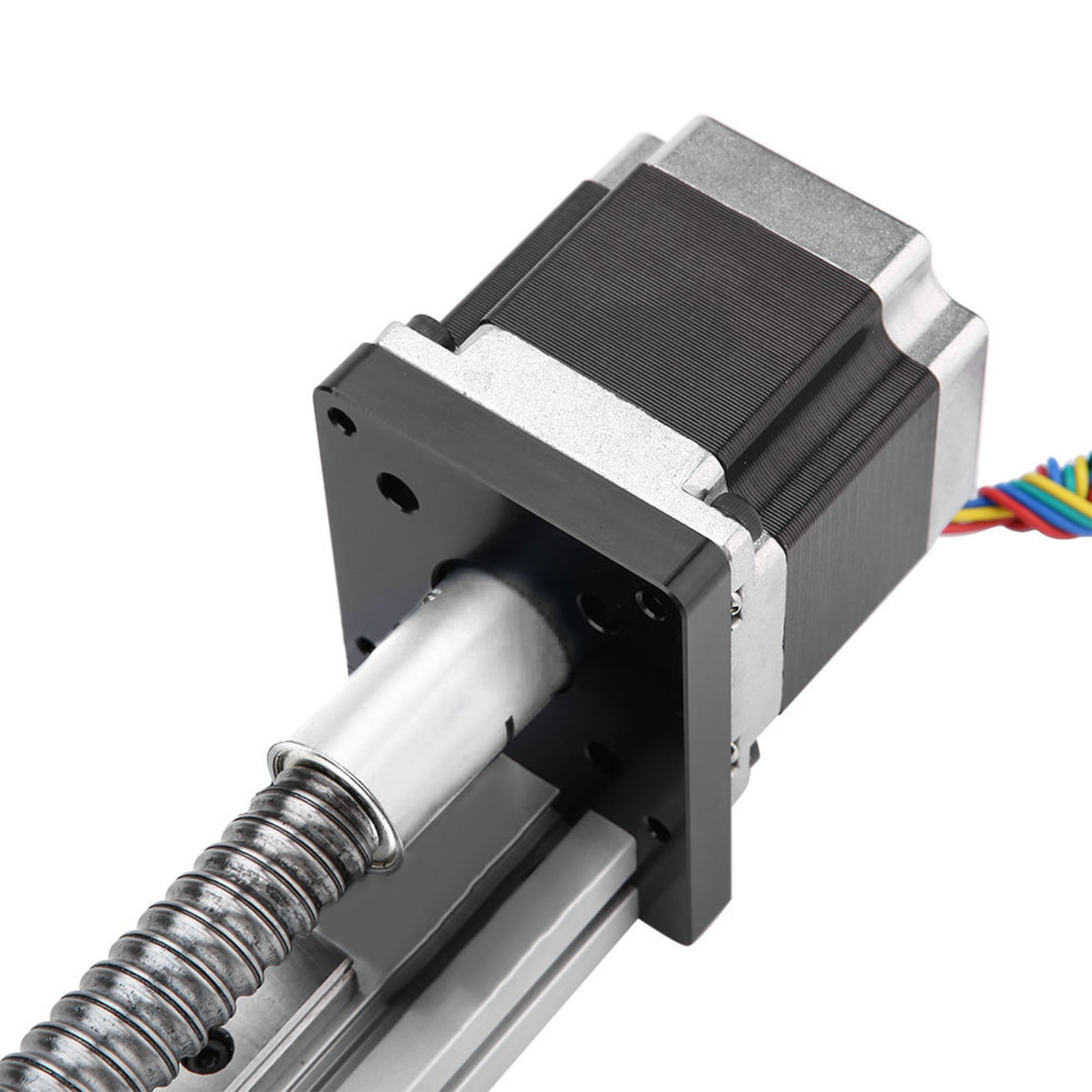 Die Einachsige Linearführung 1605 Mit Kugellager Hat Einen Effektiven Messbereich Von 400 Mm Und Wird Mit Einem 57-motor Geliefert.