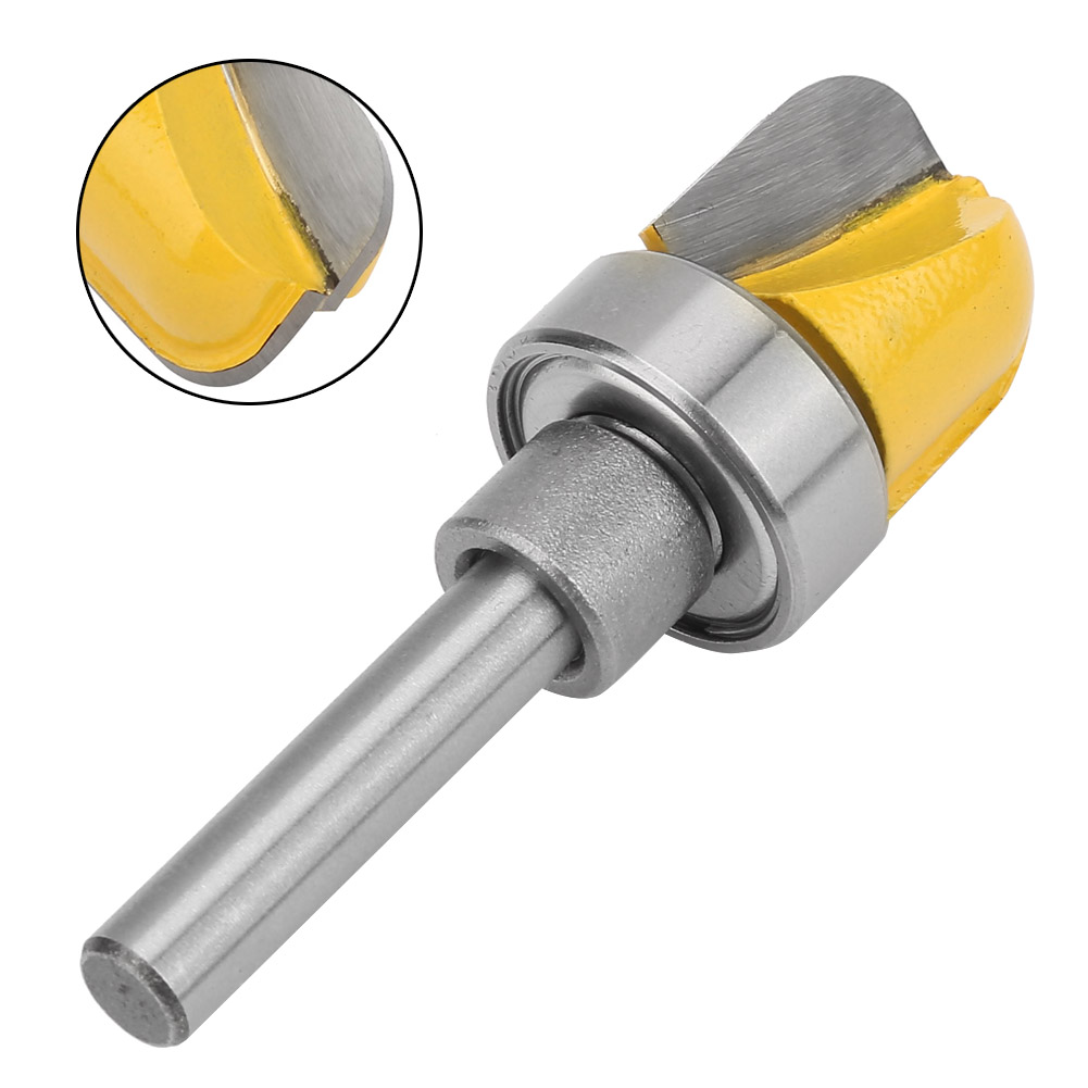 Profilfräser Mit 1/4"-schaft Und Abgerundetem Boden Für Holzbearbeitung, Graviermaschinen, Trimmmaschinen, Profilfräser