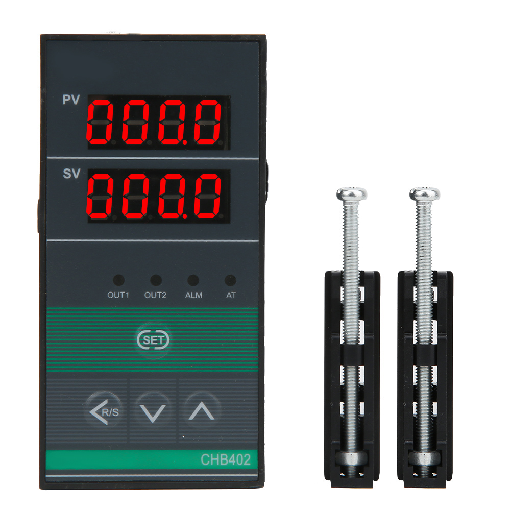 Bellme Chb402 Ac180-240v Intelligenter Temperaturregler Mit 0-400℃ Temperatursensor Und Digitalanzeige