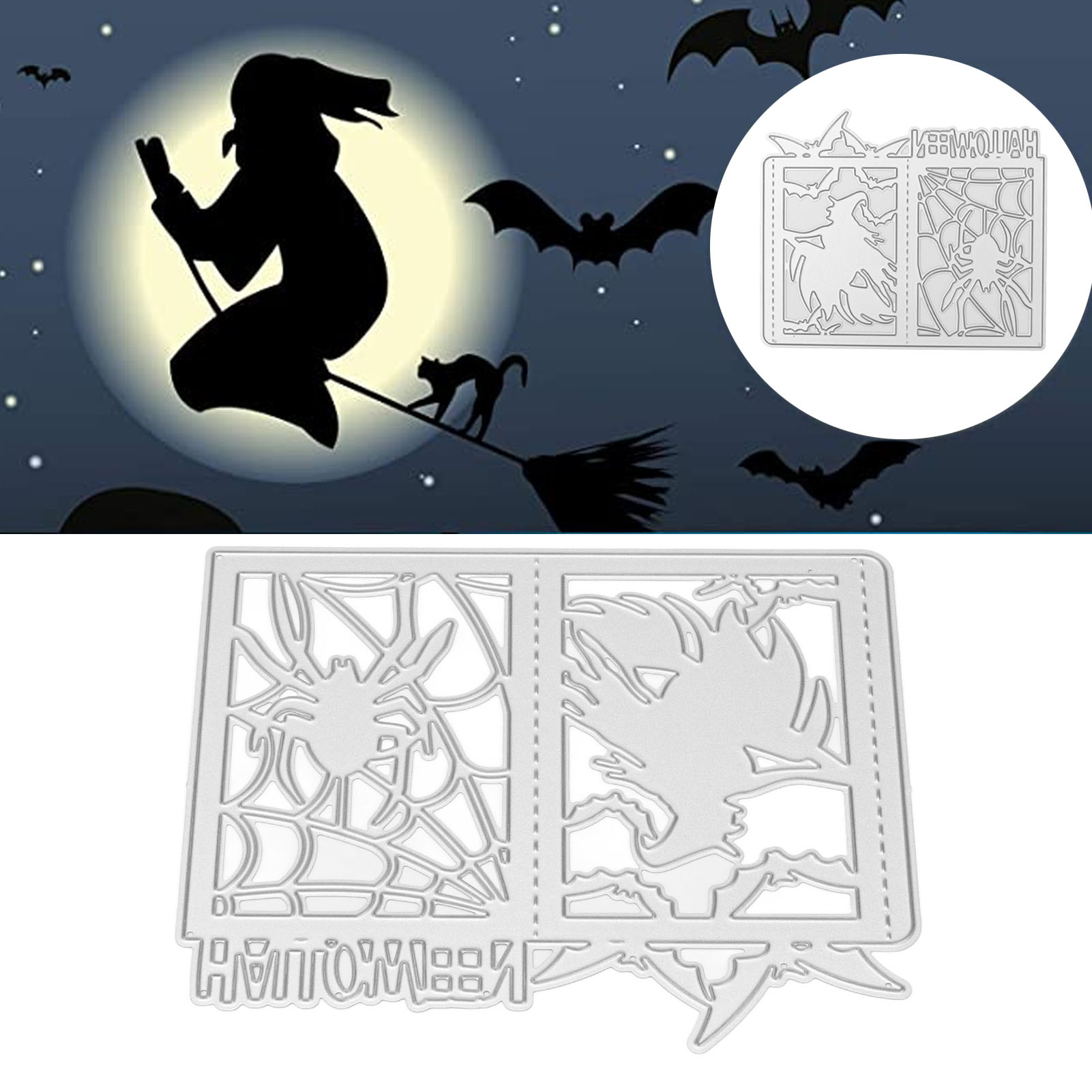 Diy Scrapbooking Halloween Hexenlaterne Stanzformen