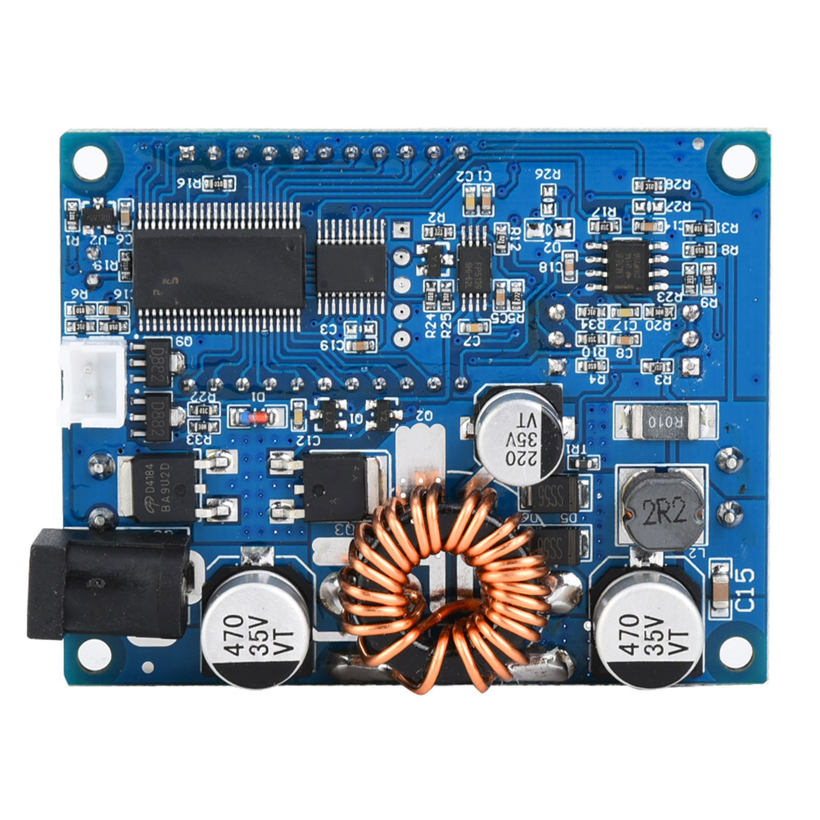 Automatisches, Einstellbares Dc-dc-konstantstrom-aufwärts-/abwärts-netzteilmodul 35w 4a Mit Solarladung, Lcd-bildschirm Und Gehäuse.