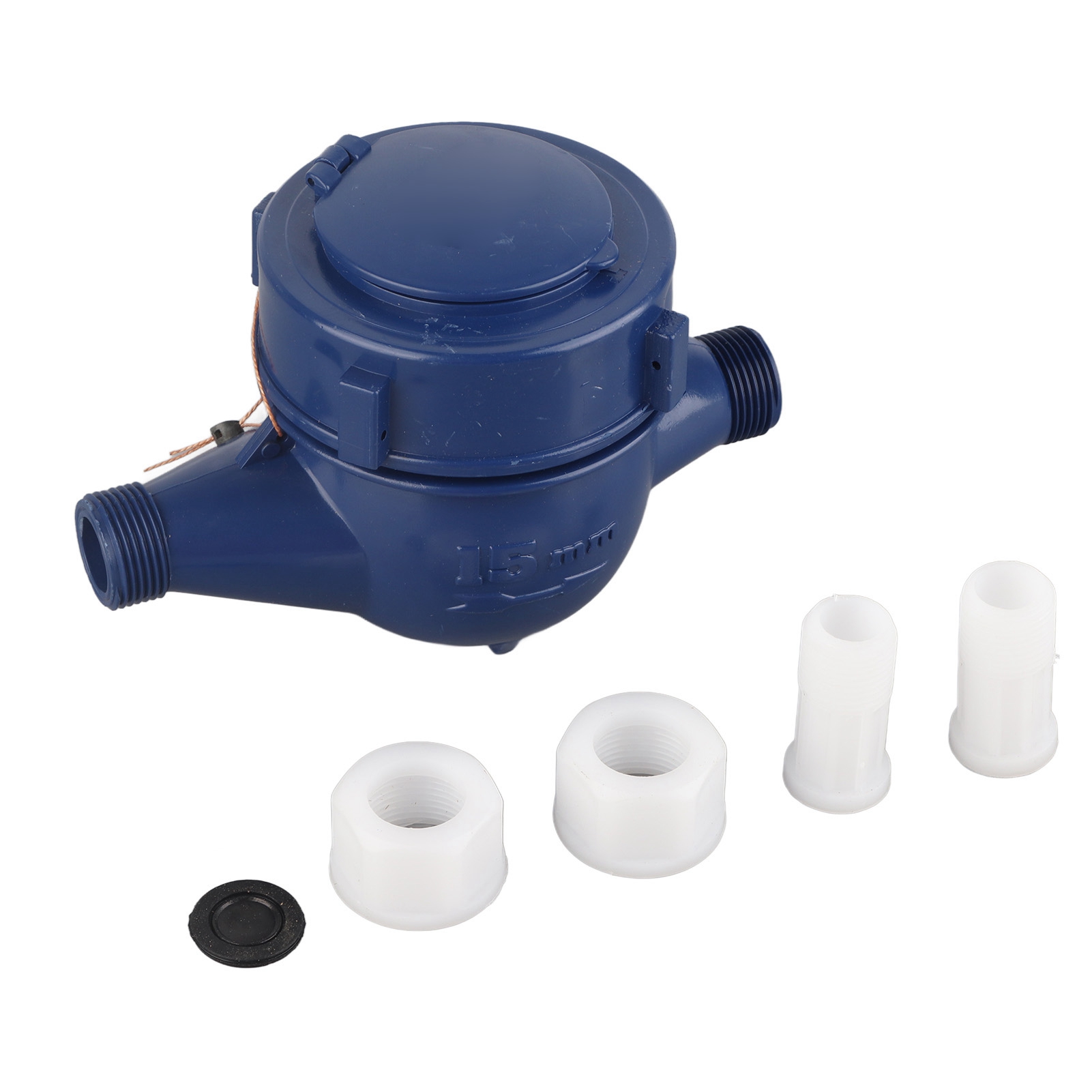 Umweltfreundlicher Kunststoff-wasserzähler Mit Drehbaren Paddeln Dn15 (15 Mm)