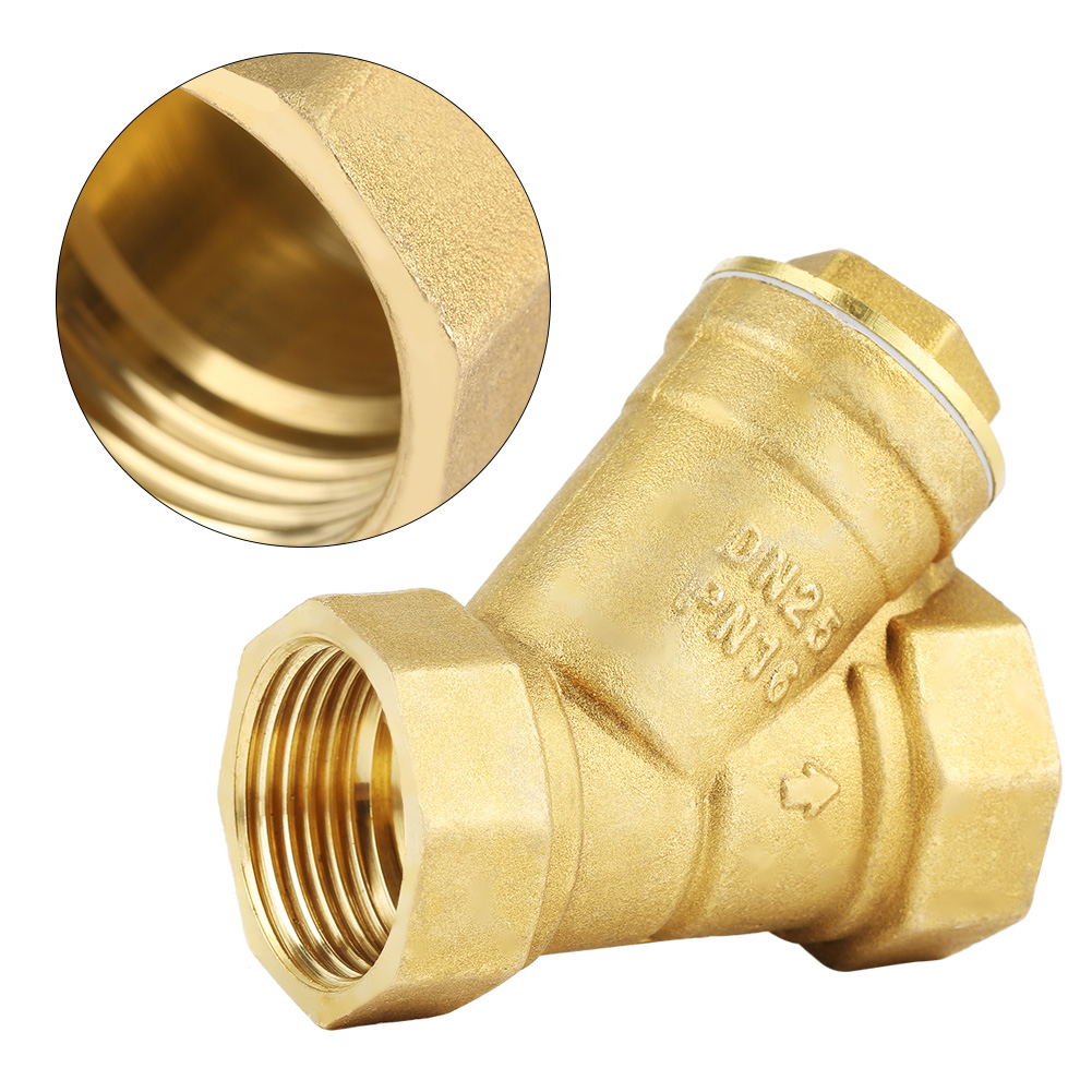 Dn25 1 Zoll Y-förmiger Gewinde-messingfilter