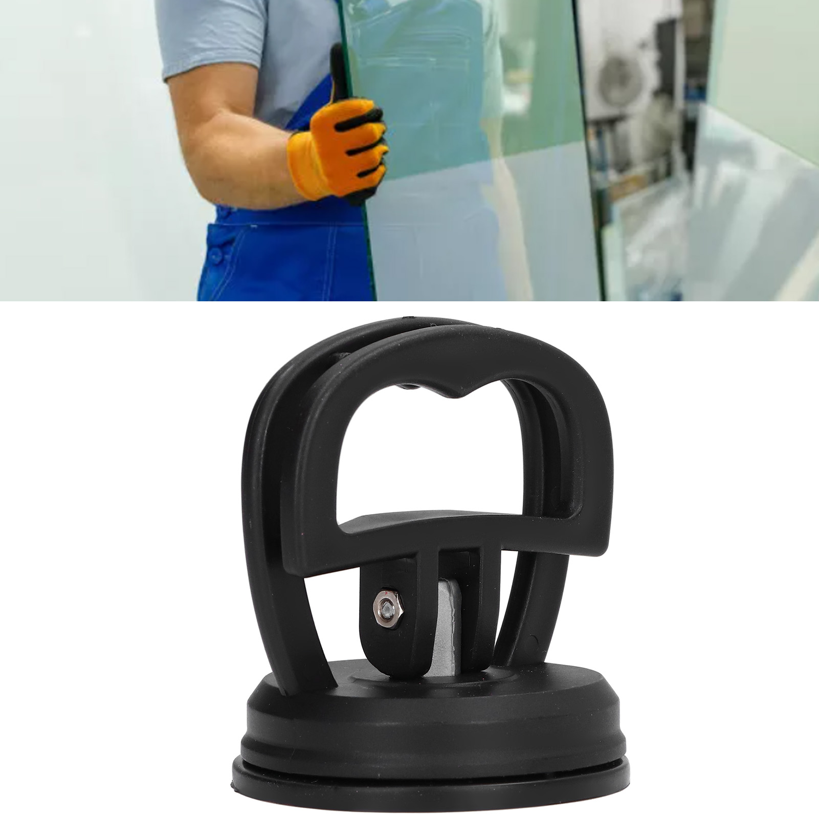 Mini-dellenreparatur-saugfuß, Hochfester Einzelklauen-glassaugfuß, Saugfuß Zum Verschieben Von Fliesen, Schwarz.
