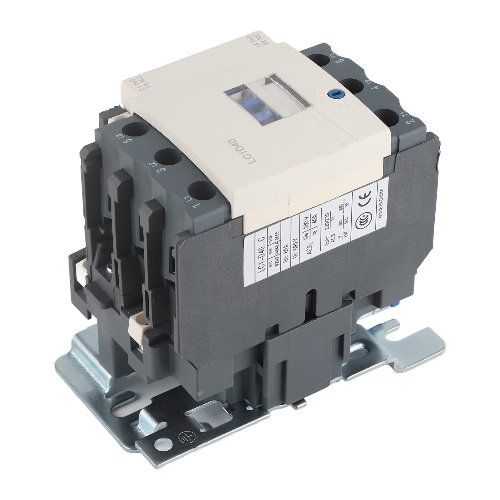 Lc1d40 Dreipol-schütz, Neues Modell, 220 V Ac, 40 A