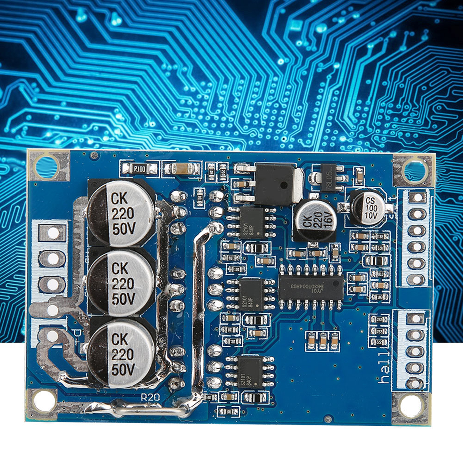 Zh-dc Bürstenloser Motorcontroller Mit Hall-effekt-motortreiber 12v-36v