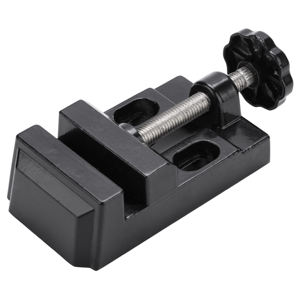 Miniatur-schraubstock Aus Aluminiumlegierung, Flachkopf-schraubstock, Werkbank-schraubstock