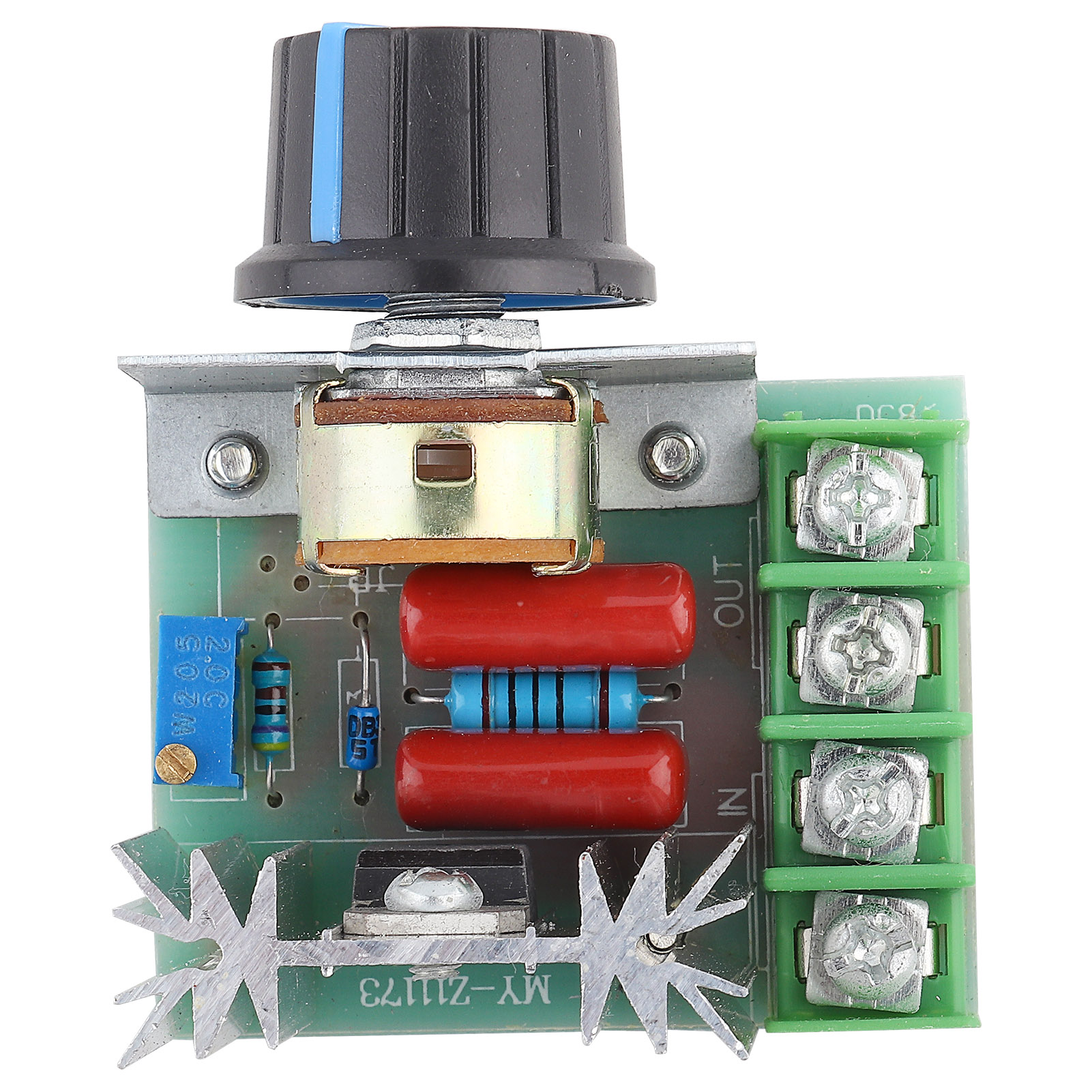 Hochleistungs-220v 2000w Elektronischer Thyristor-spannungsregler Für Motoren, Lüfter, Elektrische Bohrmaschinen, Drehzahlregler Und Temperaturregler