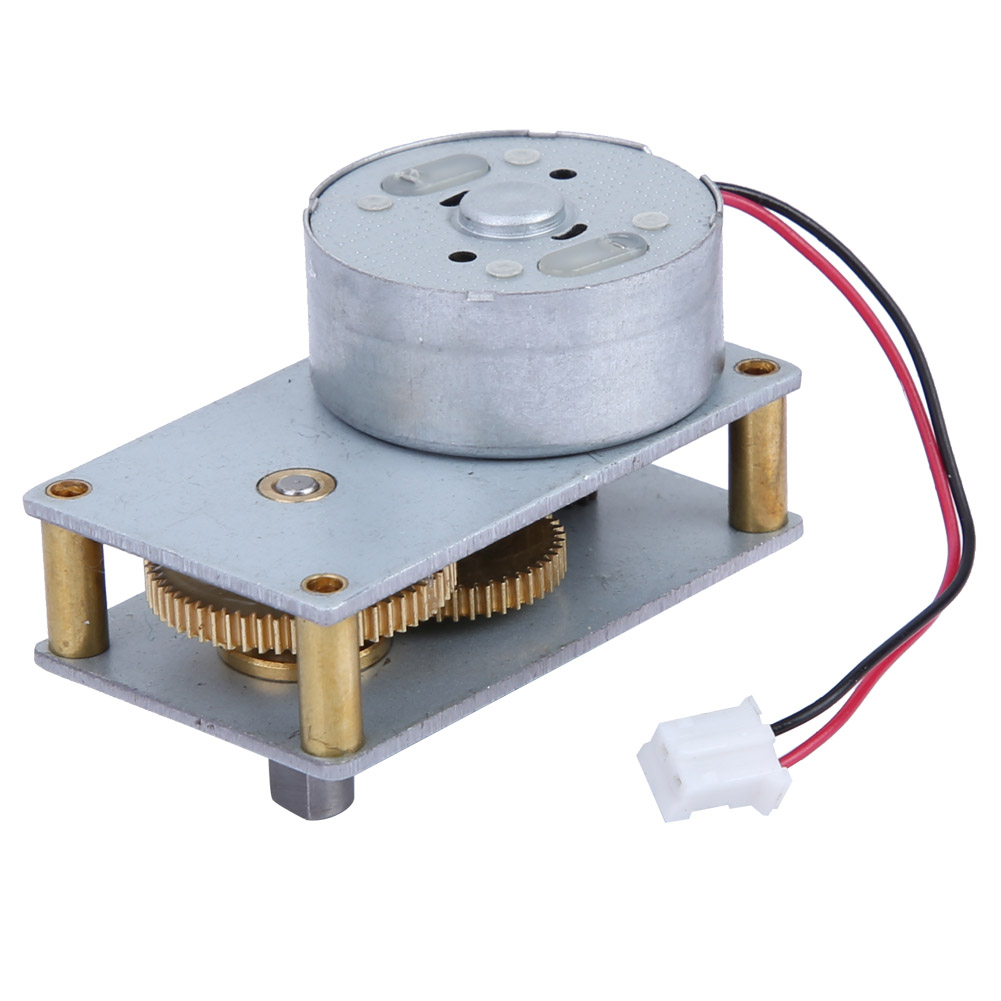 Ventilmotor, Getriebemotor, Miniatur-gleichstrommotor Mit Untersetzungsgetriebe, Metallgetriebe, 6 V, 27 U/min