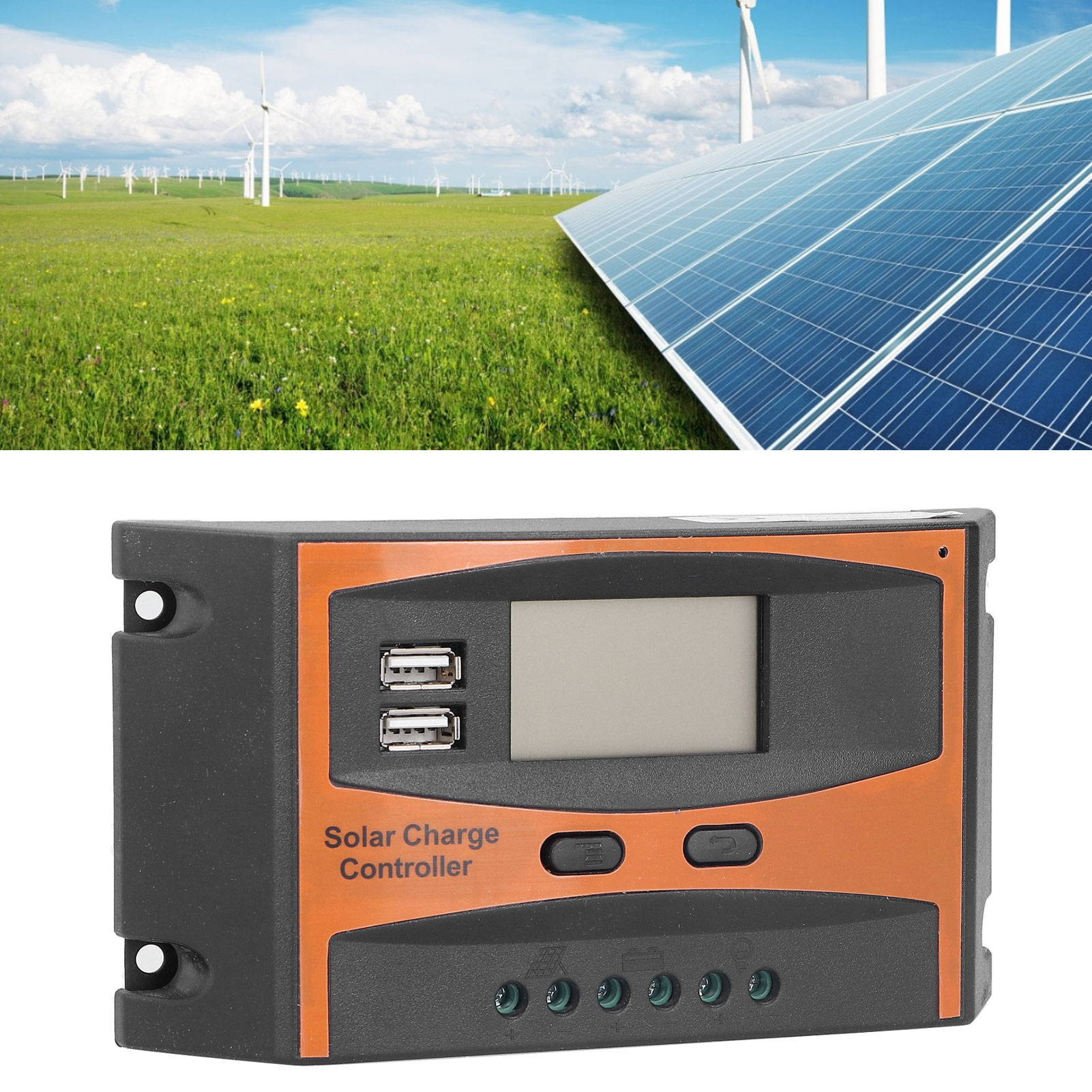 Laderegler Für 12v/24v Photovoltaikmodule, 20a Solarstraßenbeleuchtungsregler