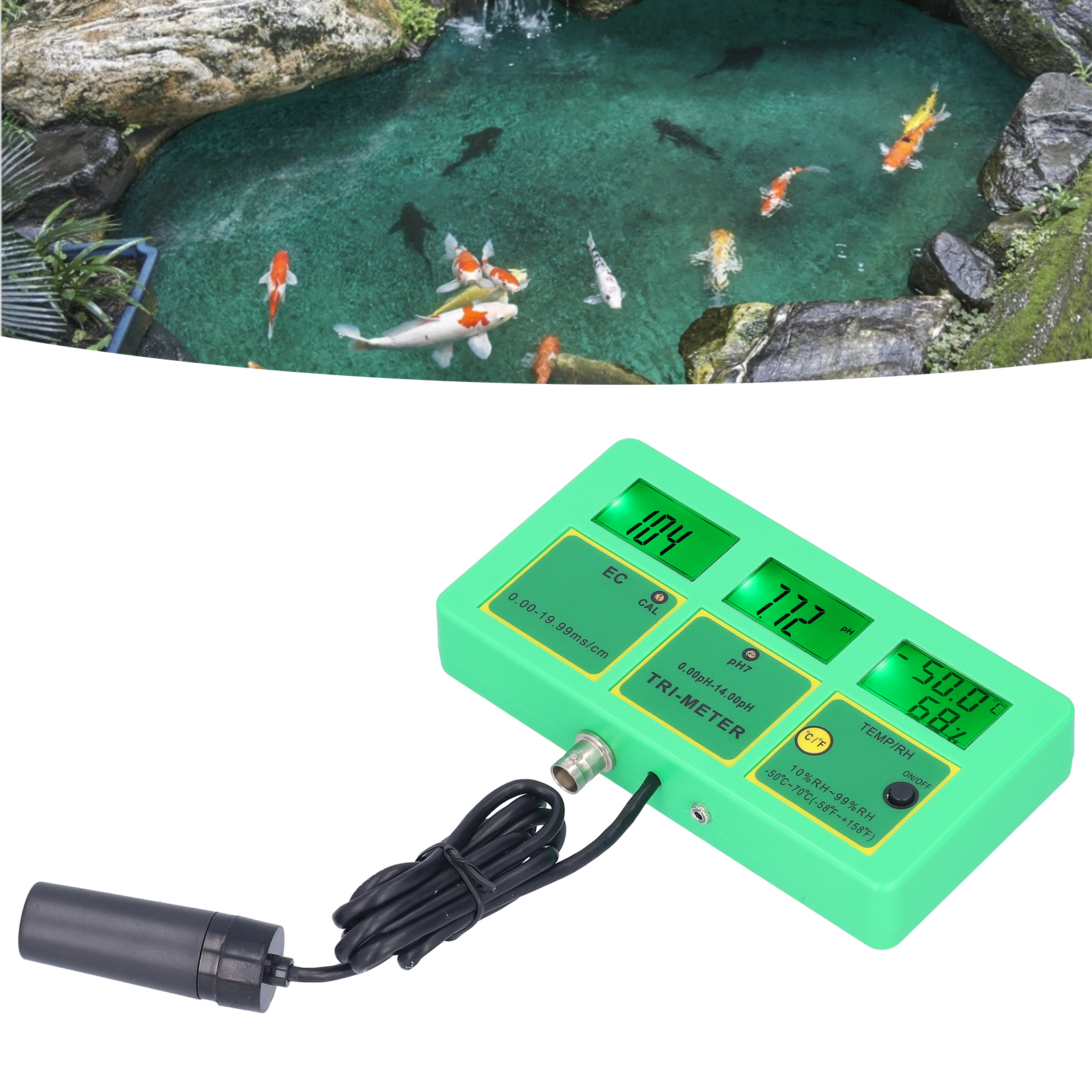 Ph/ec-tester Ph-213, Multifunktionales Langzeit-wasserqualitätsmessgerät (us-standard 110 V)