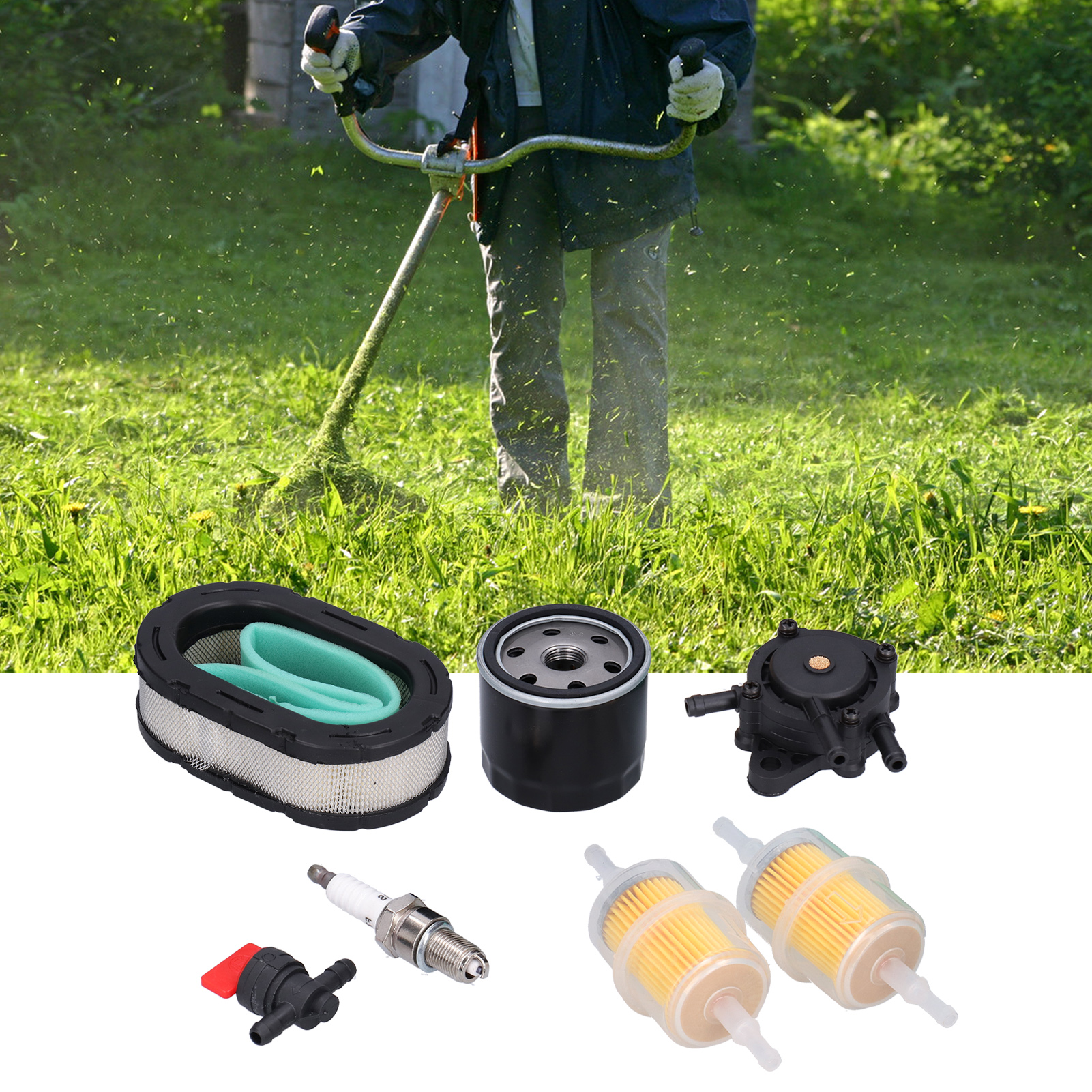 Luftfilter Für Rasenmäher 32 083 09-s Ölfilter Für Kohler Rasenmäher 7000, Kt735, Kt725, Kt745, Kt730, Kt740, Kt715, Kt610 32 083 10-s Und Ölfilter Für Kraftstoffpumpe 12 050 01-s 24 3 93 16s.