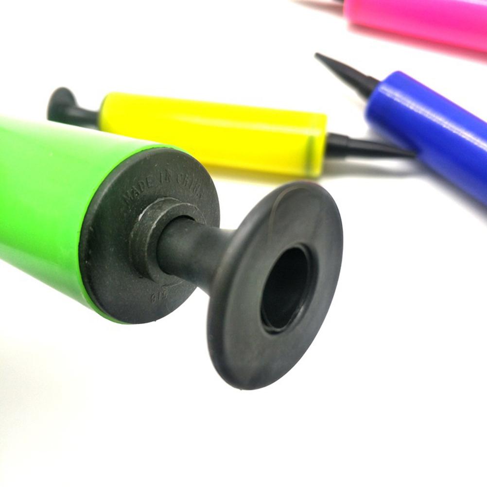 Mini-handluftpumpe Zum Aufblasen Von Ballons, Ideal Für Hochzeiten, Kinder Und Als Spielzeug. Farben Zufällig. 17,5 X 3 Cm