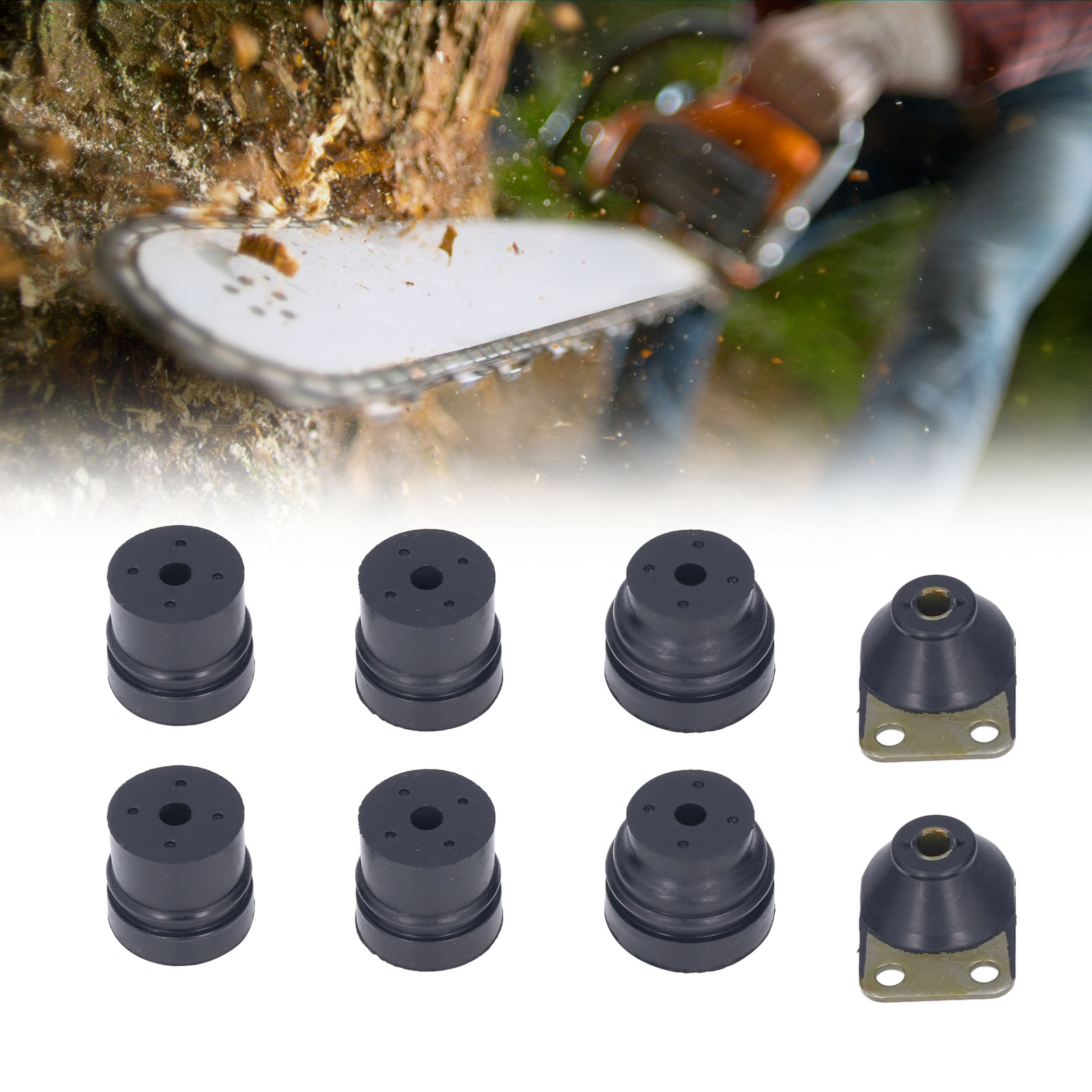 Verkauft Im 2er-pack. Geeignet Für Stihl 028. Ersatzset Mit 4 Kompatiblen Padhaltern (1122-790-9905, 1121-7909909, 11187909930).