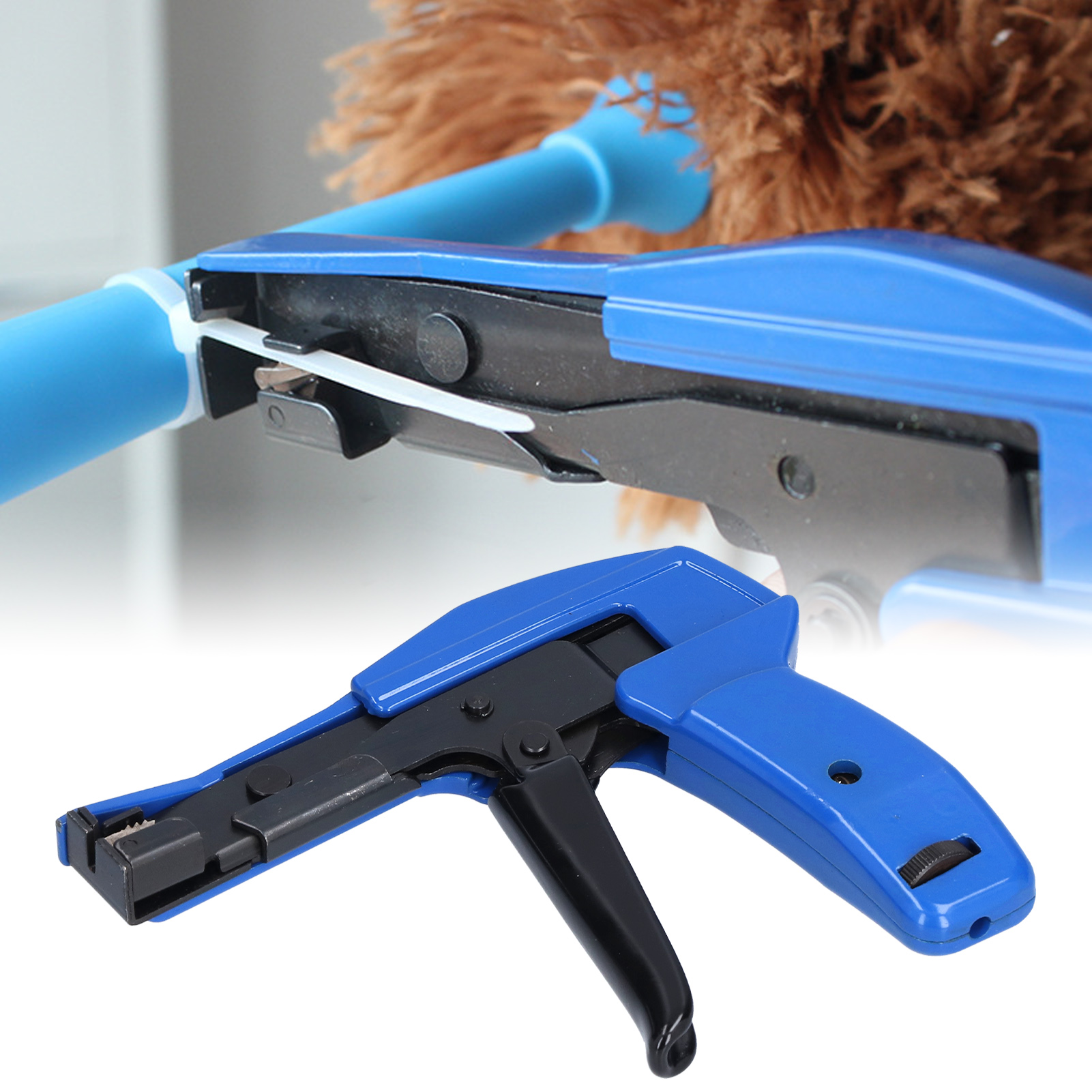 Hs-600a Nylon-kabelbinderpistole – Automatisches Spann- Und Schneidwerkzeug, Kabelbinderzange, Schnellbinde- Und Bündelungspistole