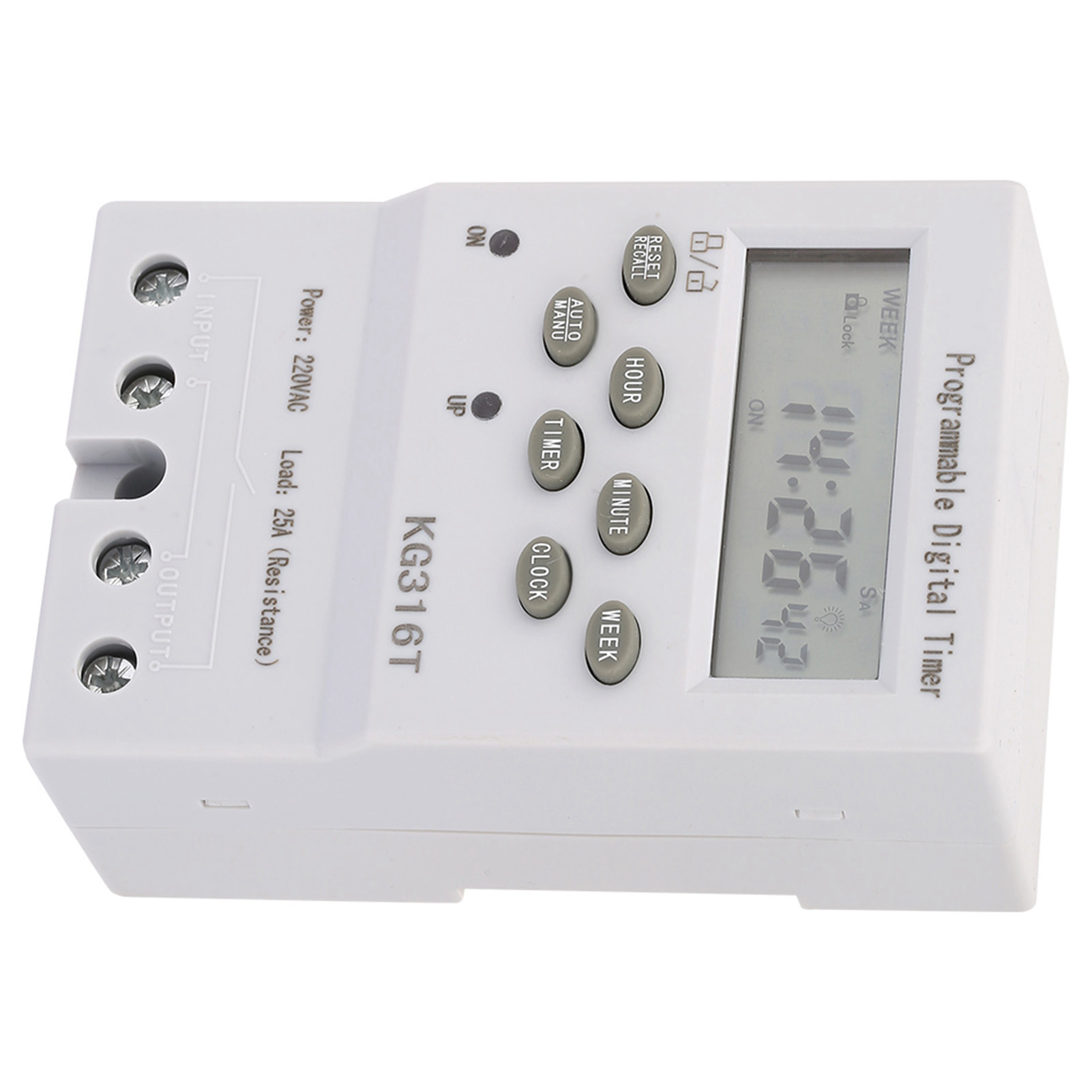 Belme Kg316t 220v Mikroprozessorgesteuerte Zeitschaltuhr